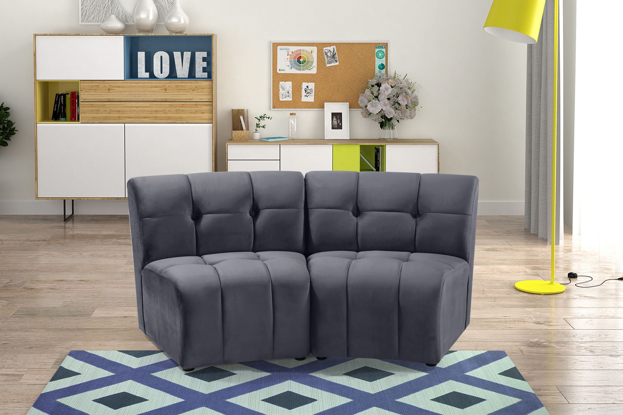 Limitless - 2 Pc. Modular Sectional - Urban Living Furniture (Los Angeles, CA)