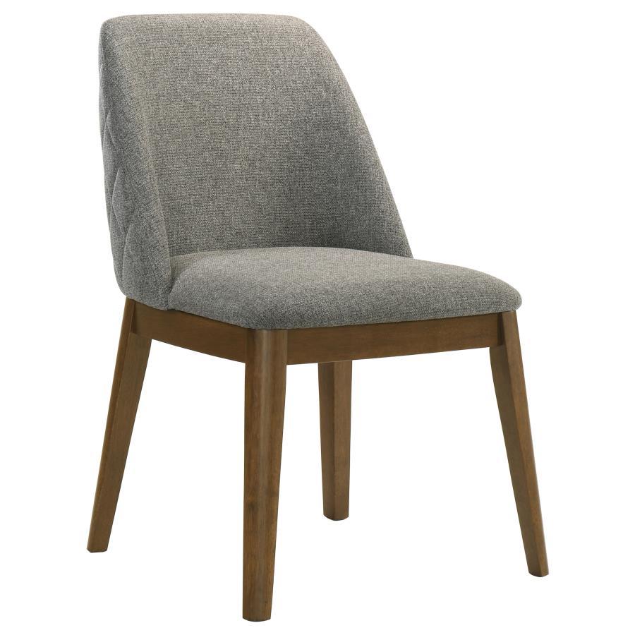 Franklin - Upholstered Dining Side Chair (Set of 2) - Gray - Urban Living Furniture (Los Angeles, CA)