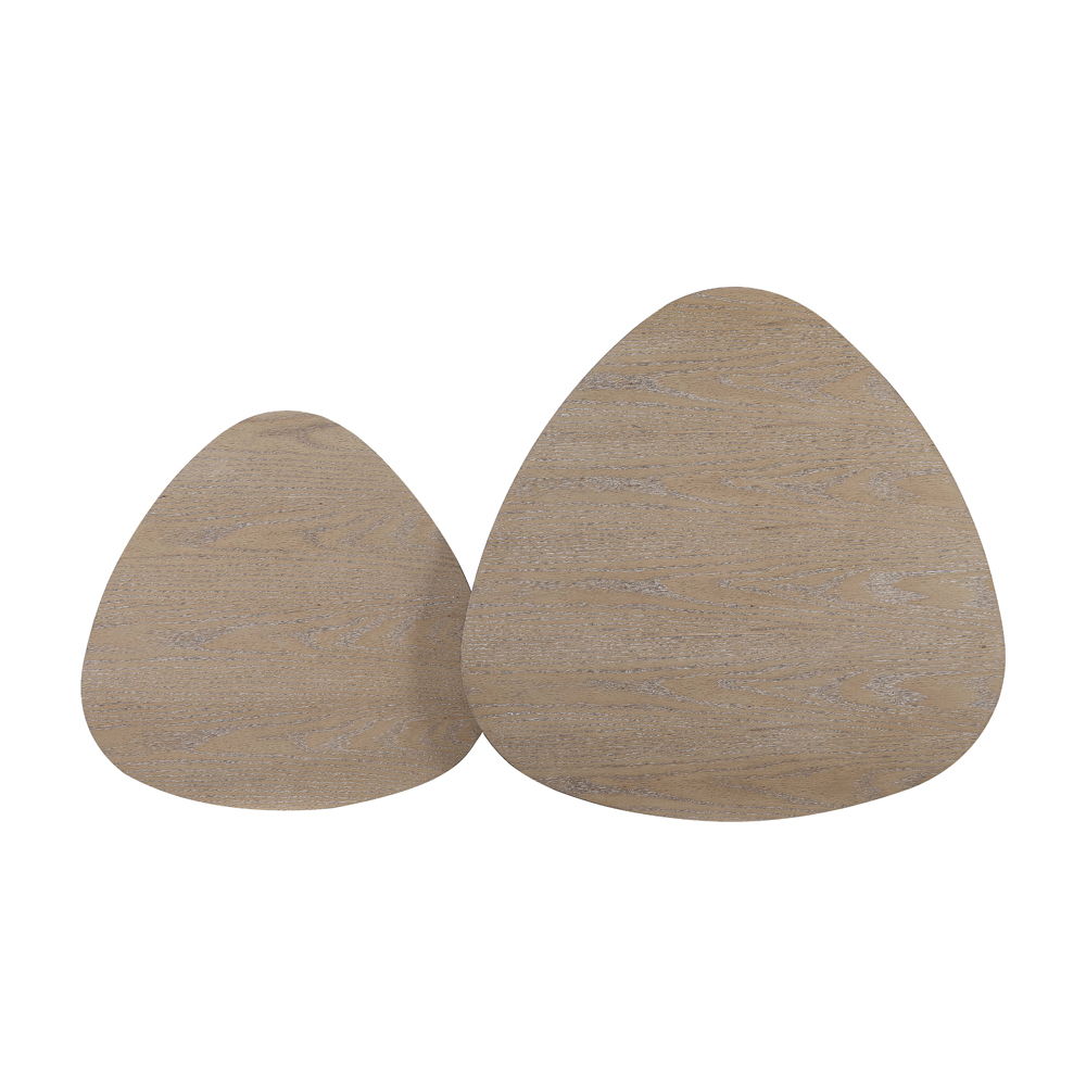 Allison - Nesting Table Set - Natural & Black - Urban Living Furniture (Los Angeles, CA)