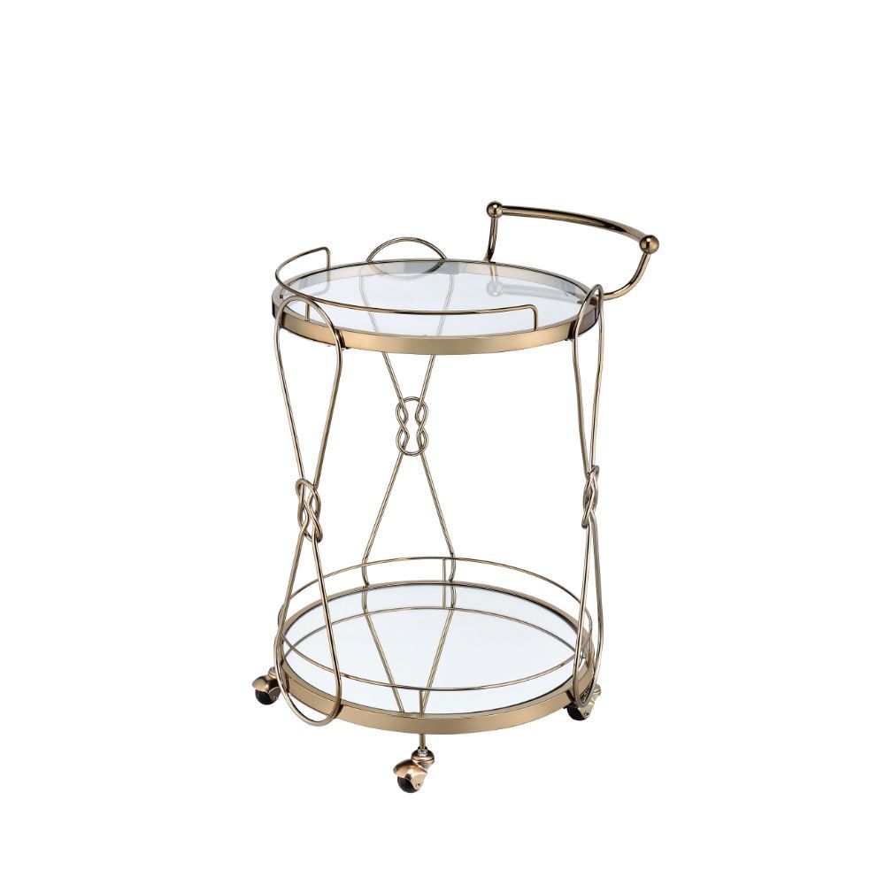 Zekera - Serving Cart - Champagne - Urban Living Furniture (Los Angeles, CA)