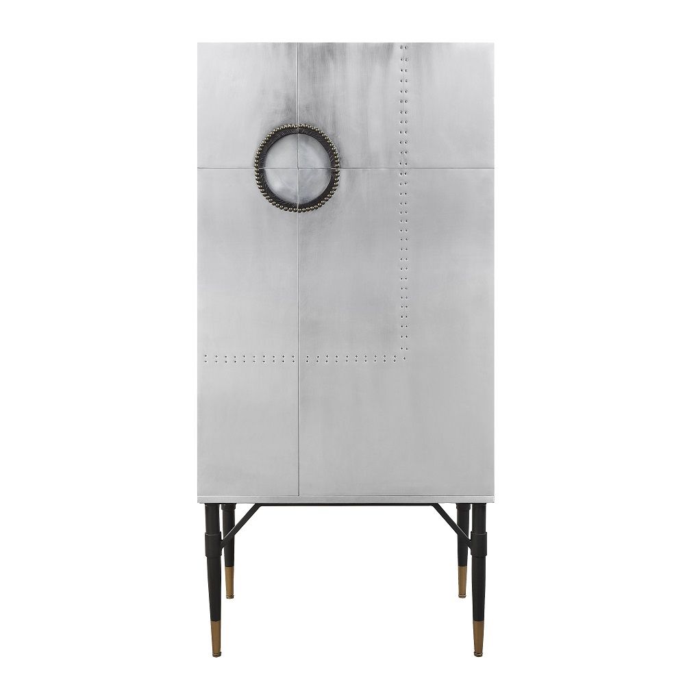 Yoela - Wine Cabinet - Aluminum - Urban Living Furniture (Los Angeles, CA)