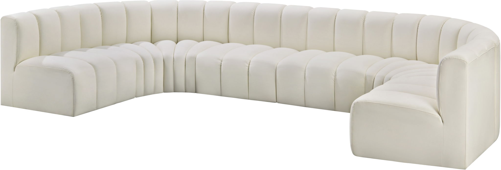 Arc - Faux Leather Modular U-Shaped Sectional - Urban Living Furniture (Los Angeles, CA)