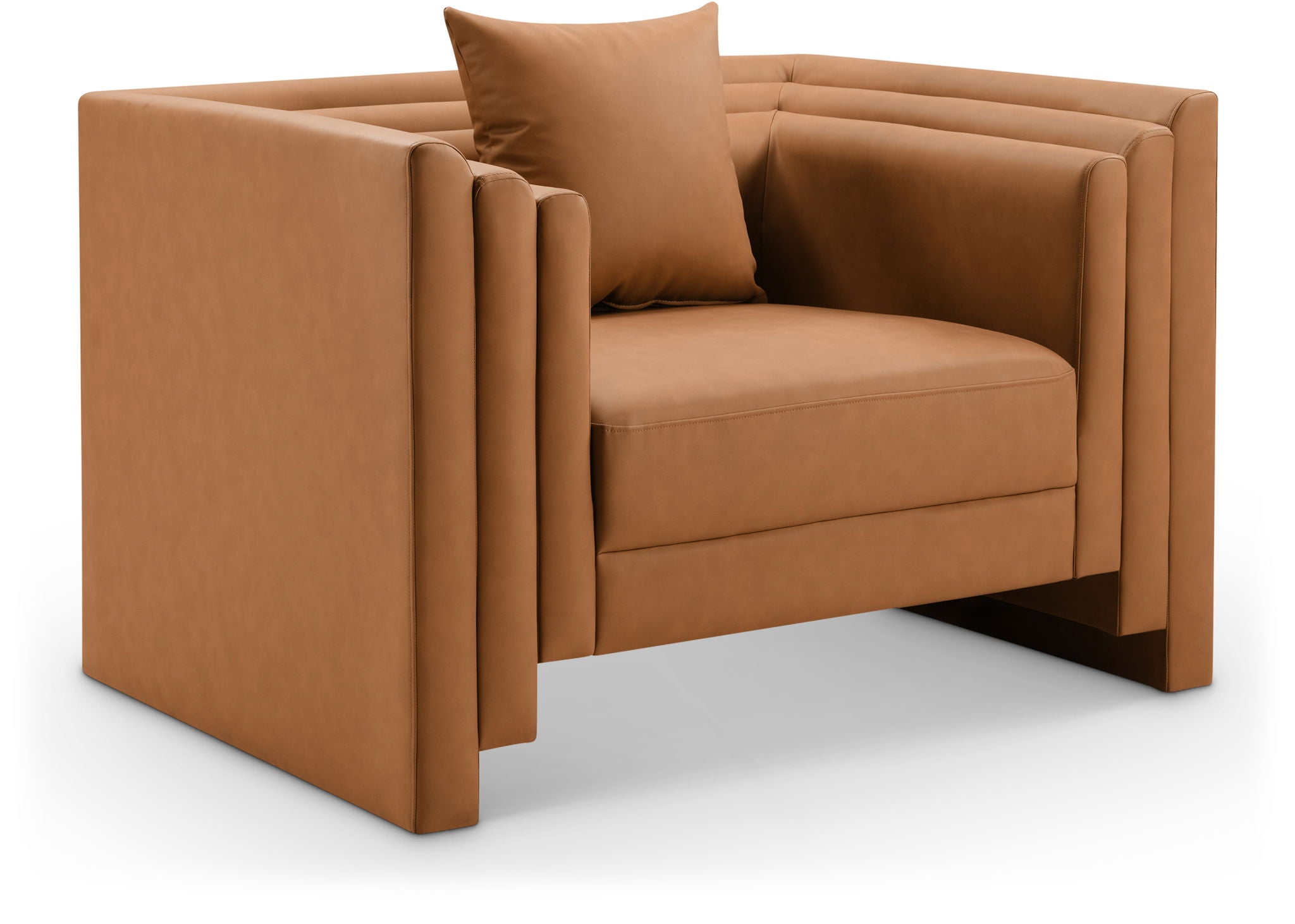 Everett - Vegan Leather Upholstered Chair - Urban Living Furniture (Los Angeles, CA)