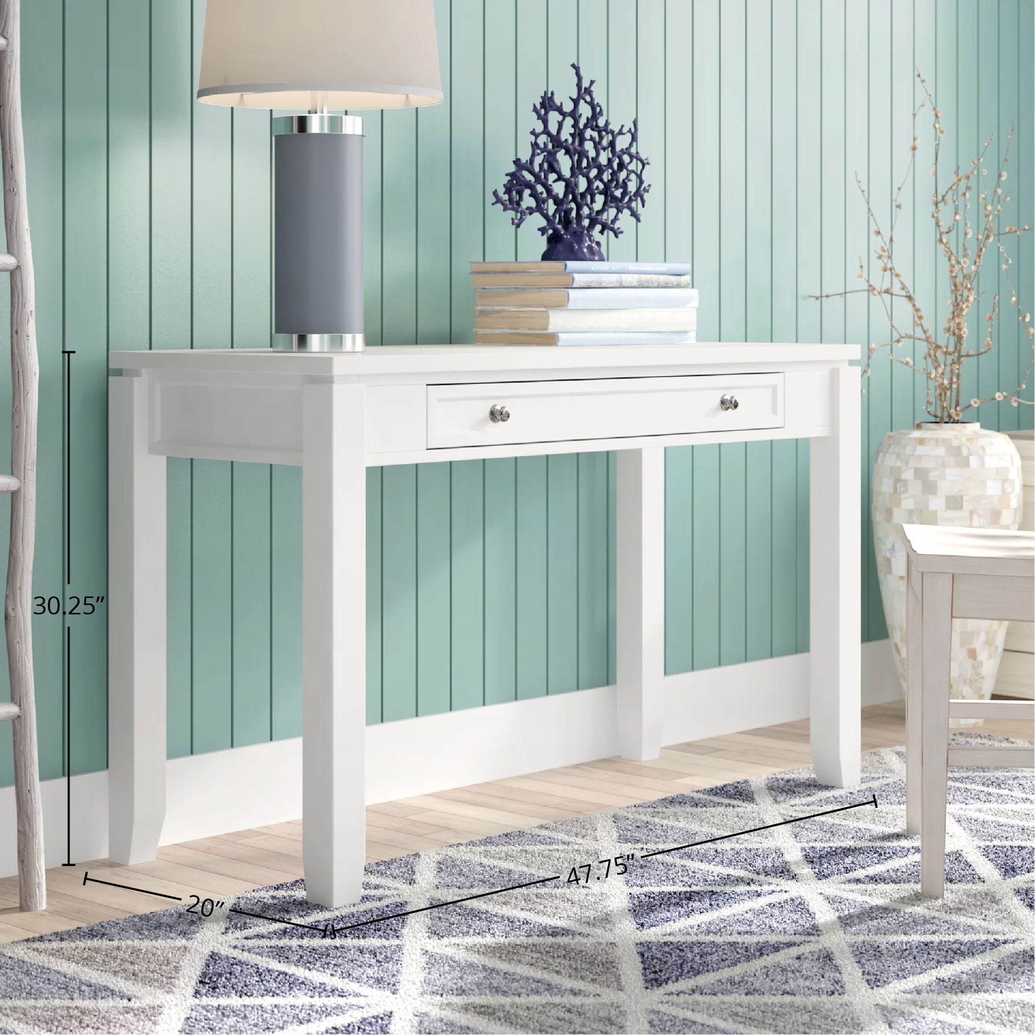 Boca - U Shape Desk With Hutch And File - Cottage White - Urban Living Furniture (Los Angeles, CA)