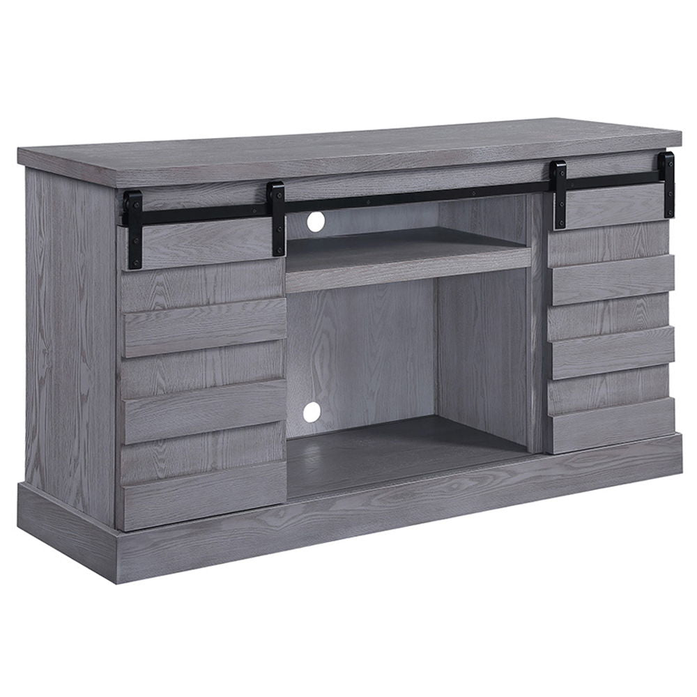 Amrita - TV Stand With Fireplace - Gray Oak - Urban Living Furniture (Los Angeles, CA)