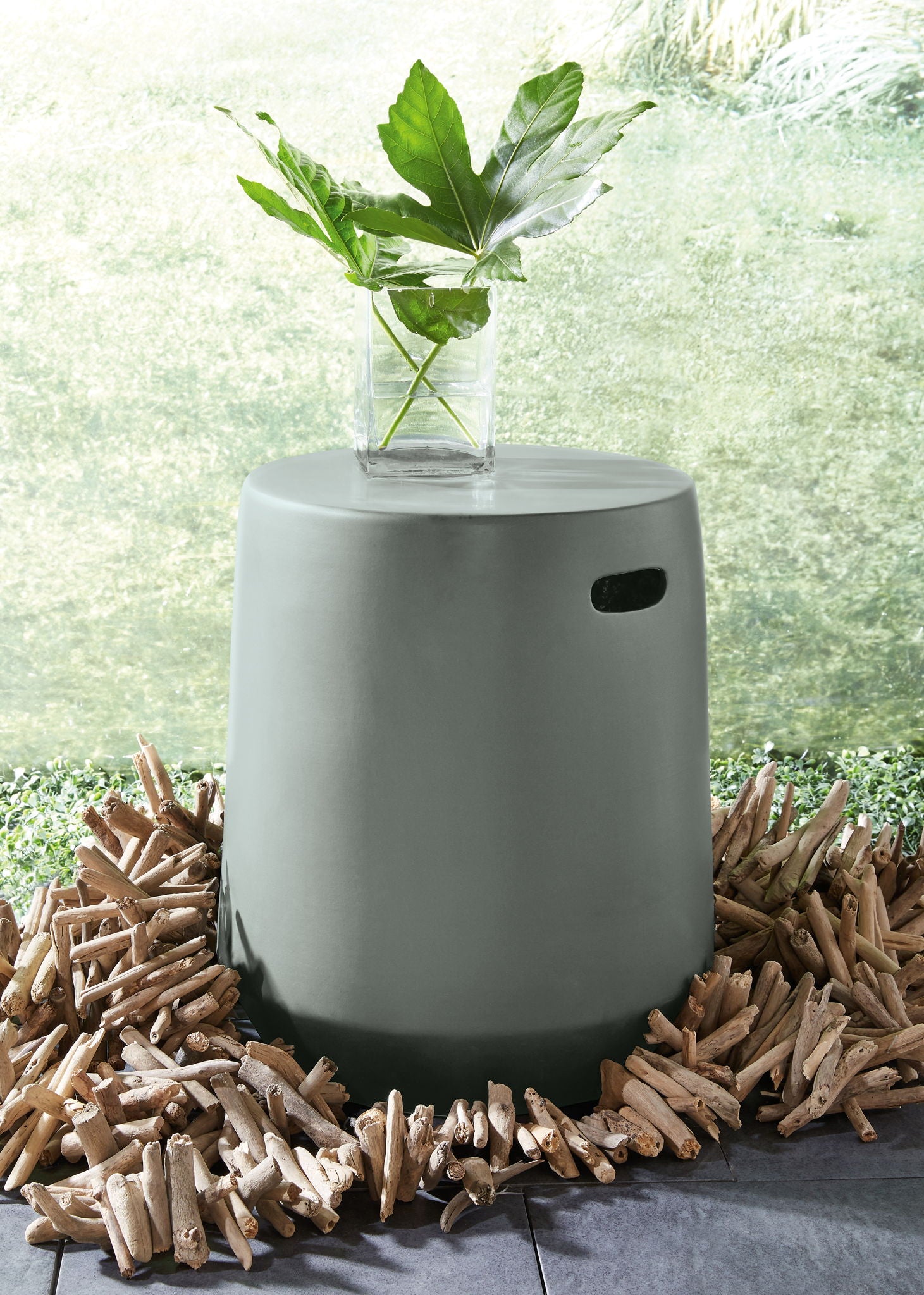 Kalmunds - Gray - Stool - Urban Living Furniture (Los Angeles, CA)