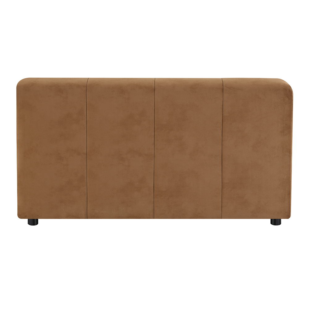 Zoey - Modular - Armless Chair - Chocolate Suede - Urban Living Furniture (Los Angeles, CA)