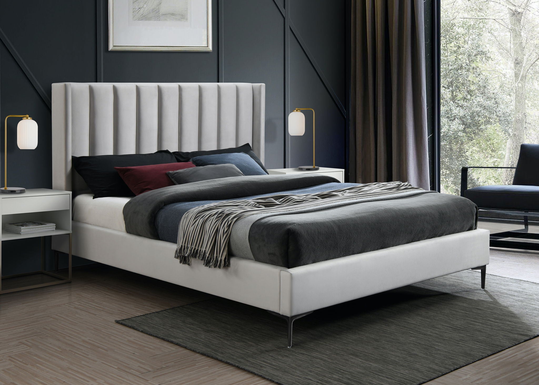 Nadia - Bed - Urban Living Furniture (Los Angeles, CA)