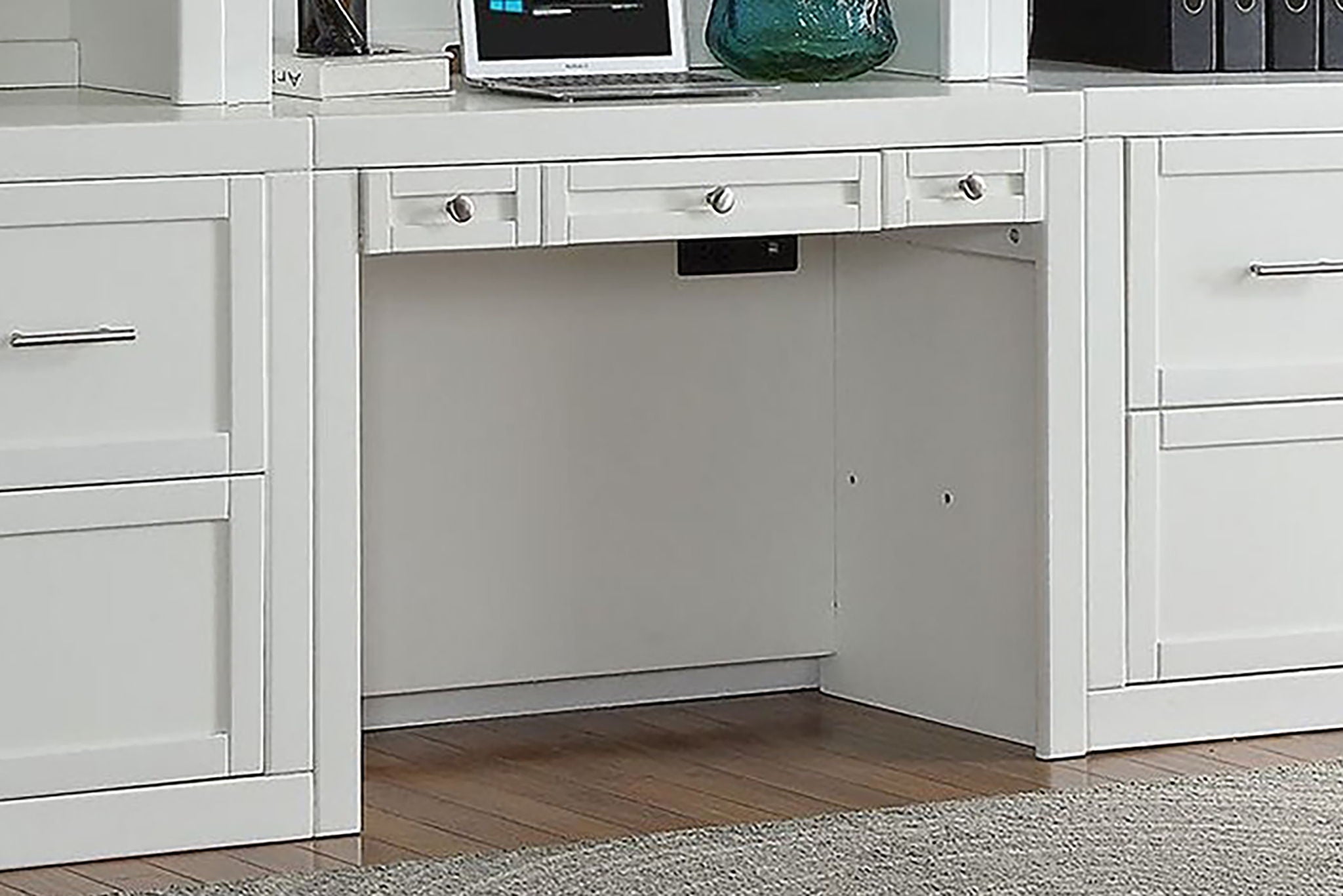 Catalina - Library Desk - Cottage White - Urban Living Furniture (Los Angeles, CA)