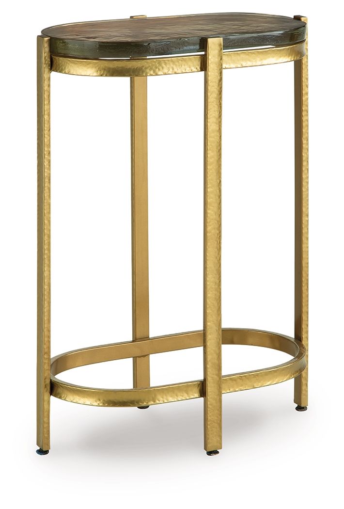 Porterville - Gold Finish - Accent Table - Urban Living Furniture (Los Angeles, CA)