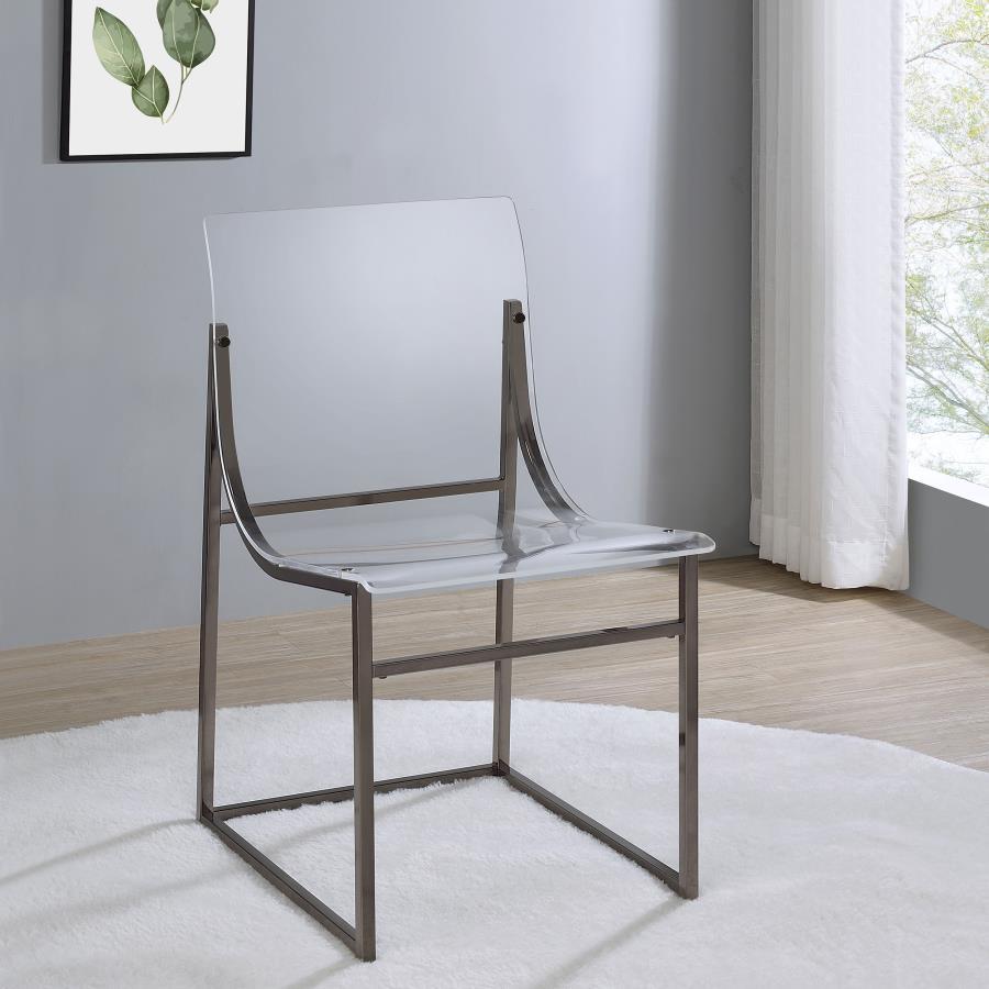 Adino - Acrylic Dining Side Chair (Set of 2) - Urban Living Furniture (Los Angeles, CA)