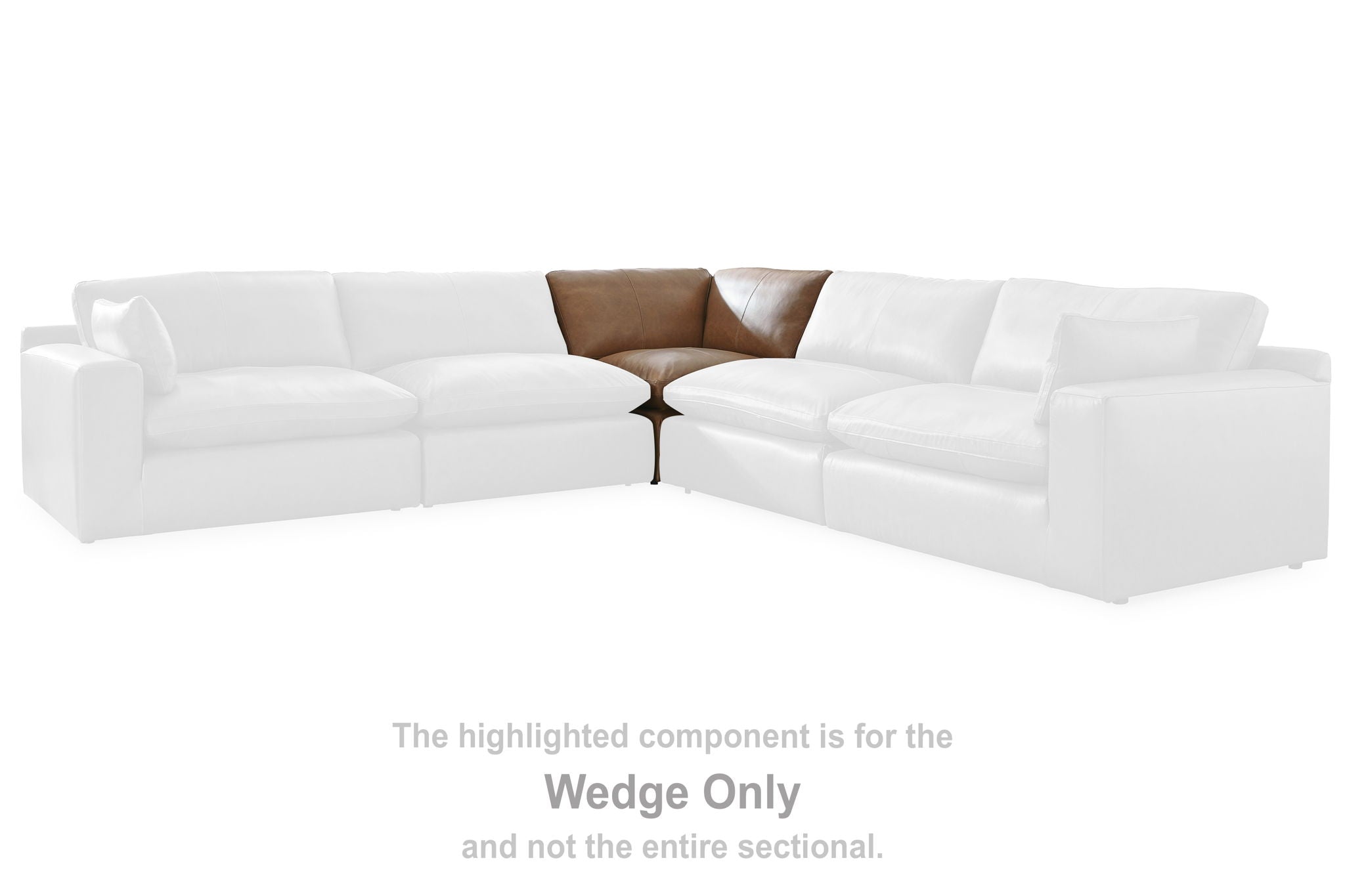 Emilia - Caramel - Wedge - Urban Living Furniture (Los Angeles, CA)