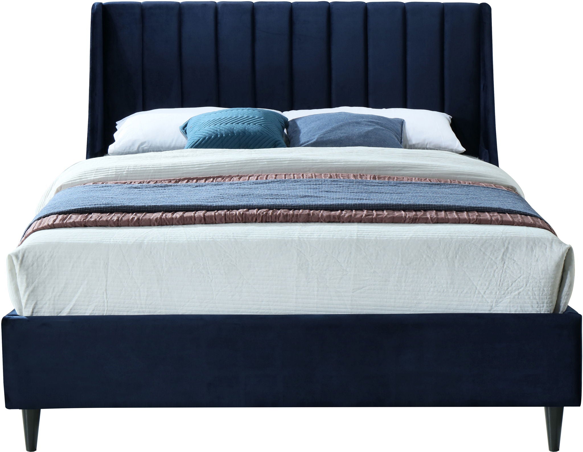 Eva - Velvet Bed - Urban Living Furniture (Los Angeles, CA)