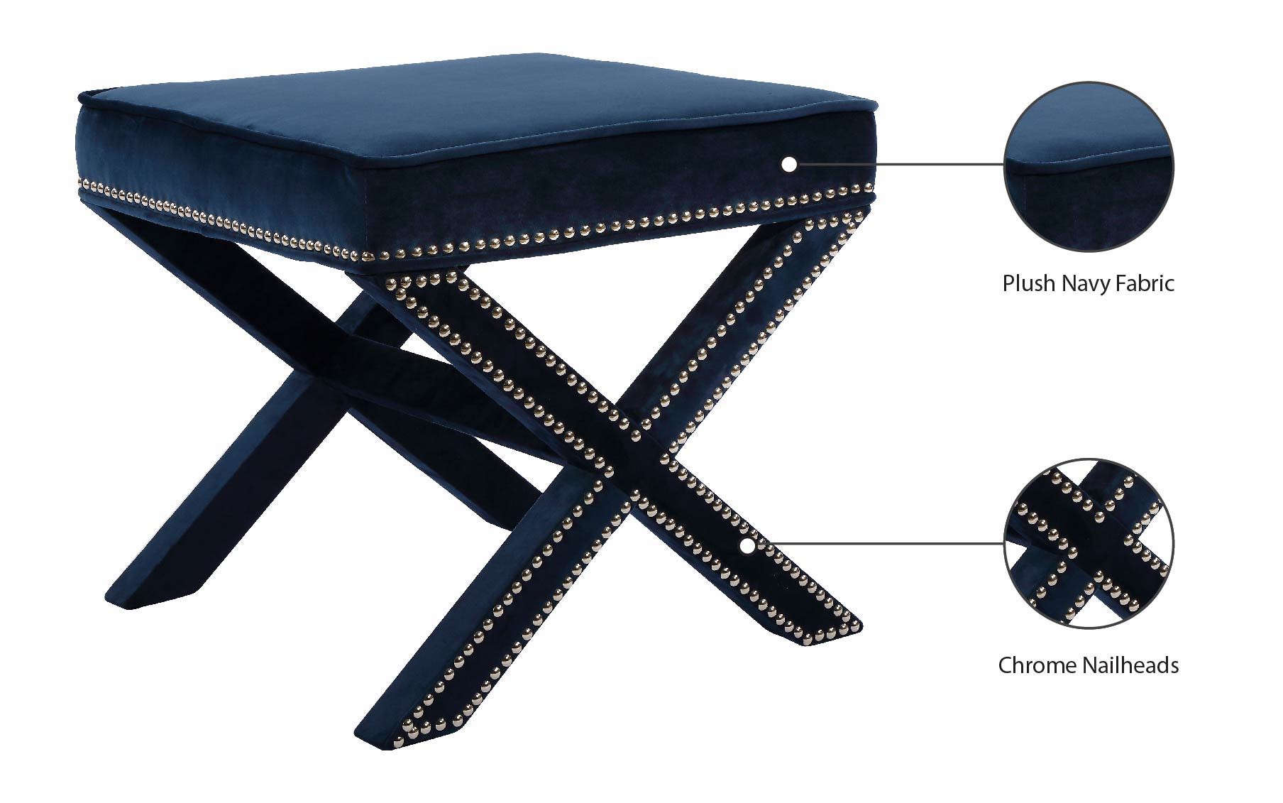 Nixon - Bench Ottoman - Urban Living Furniture (Los Angeles, CA)