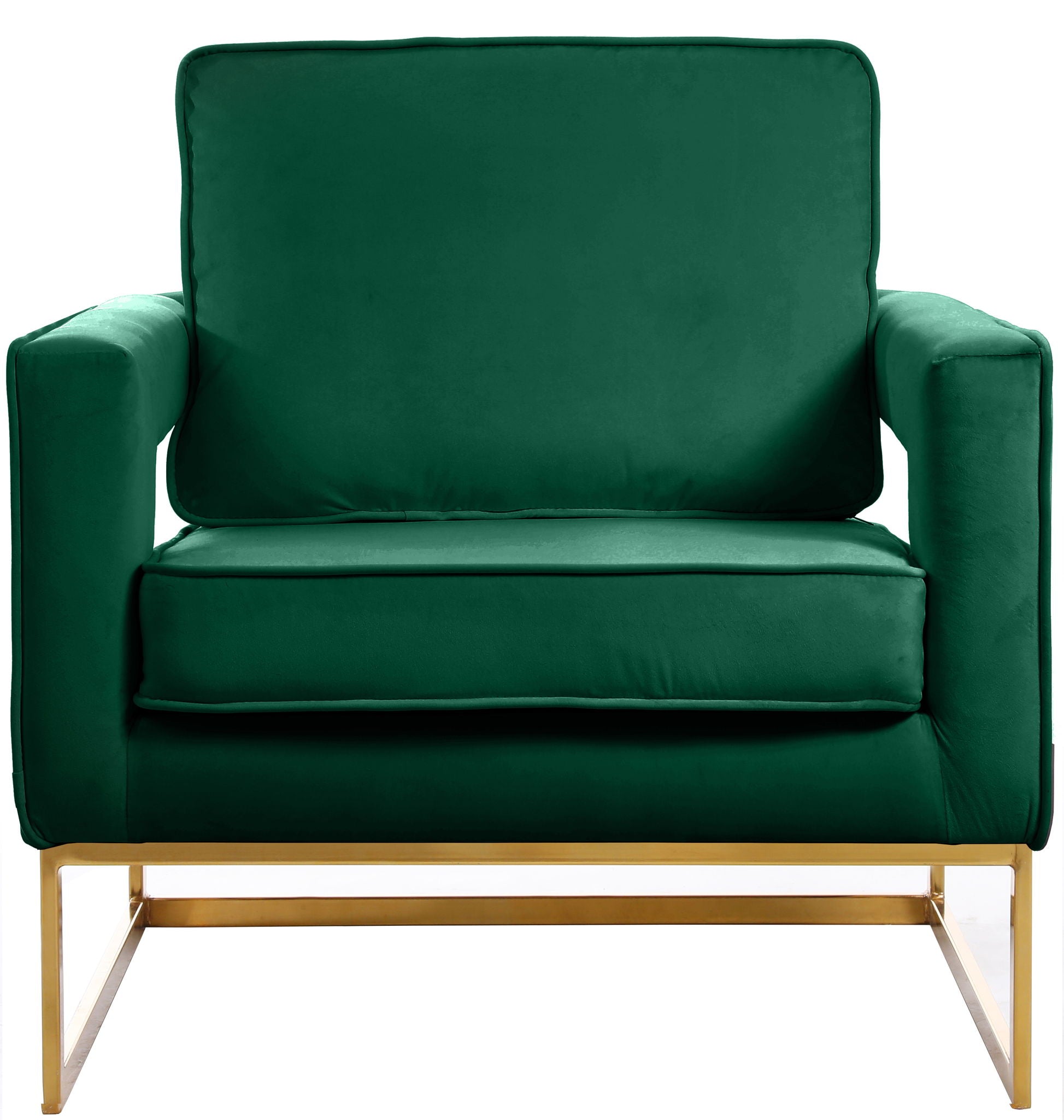 Noah - Accent Chair with Gold Legs - Urban Living Furniture (Los Angeles, CA)