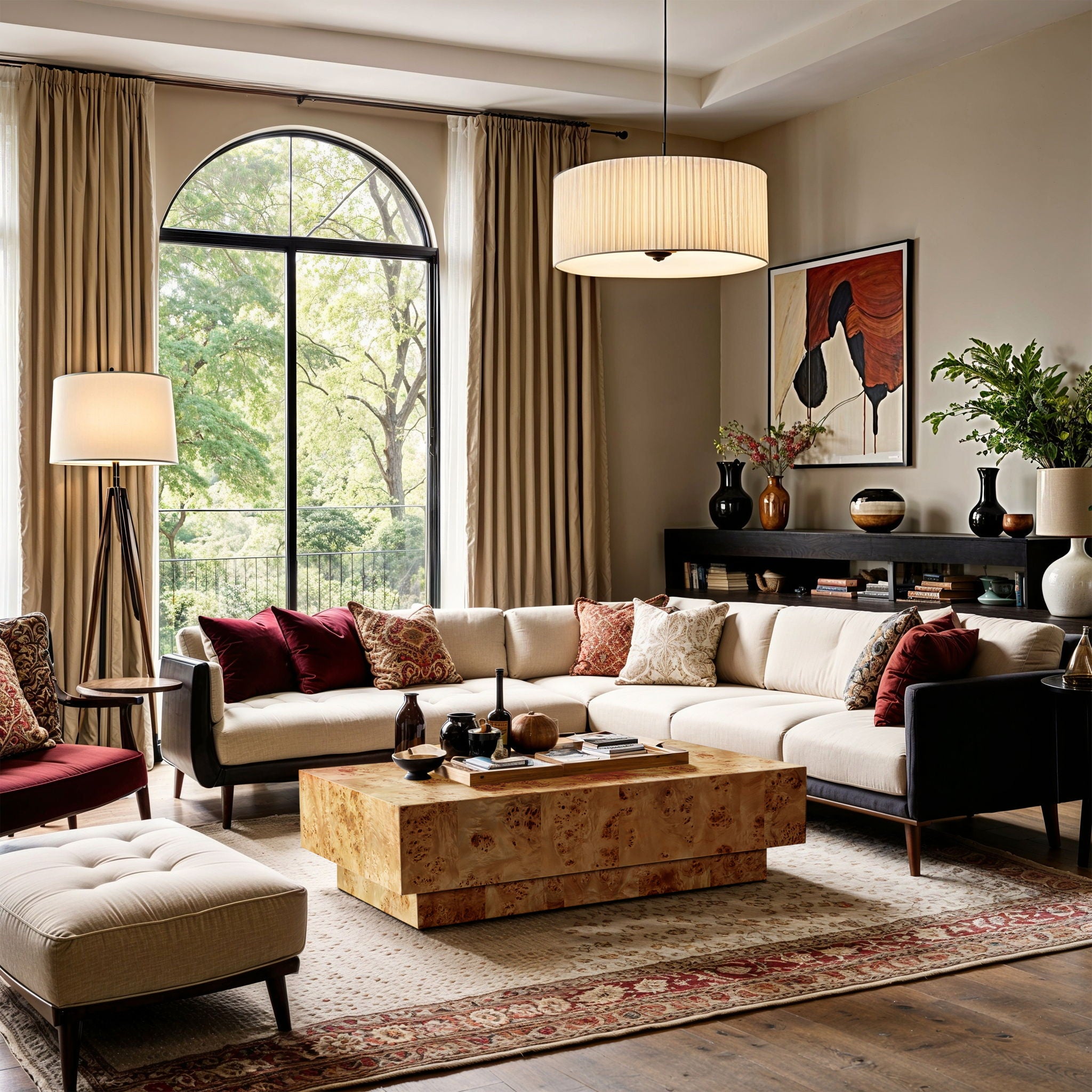 Otto - Wood Coffee Table - Natural - Urban Living Furniture (Los Angeles, CA)