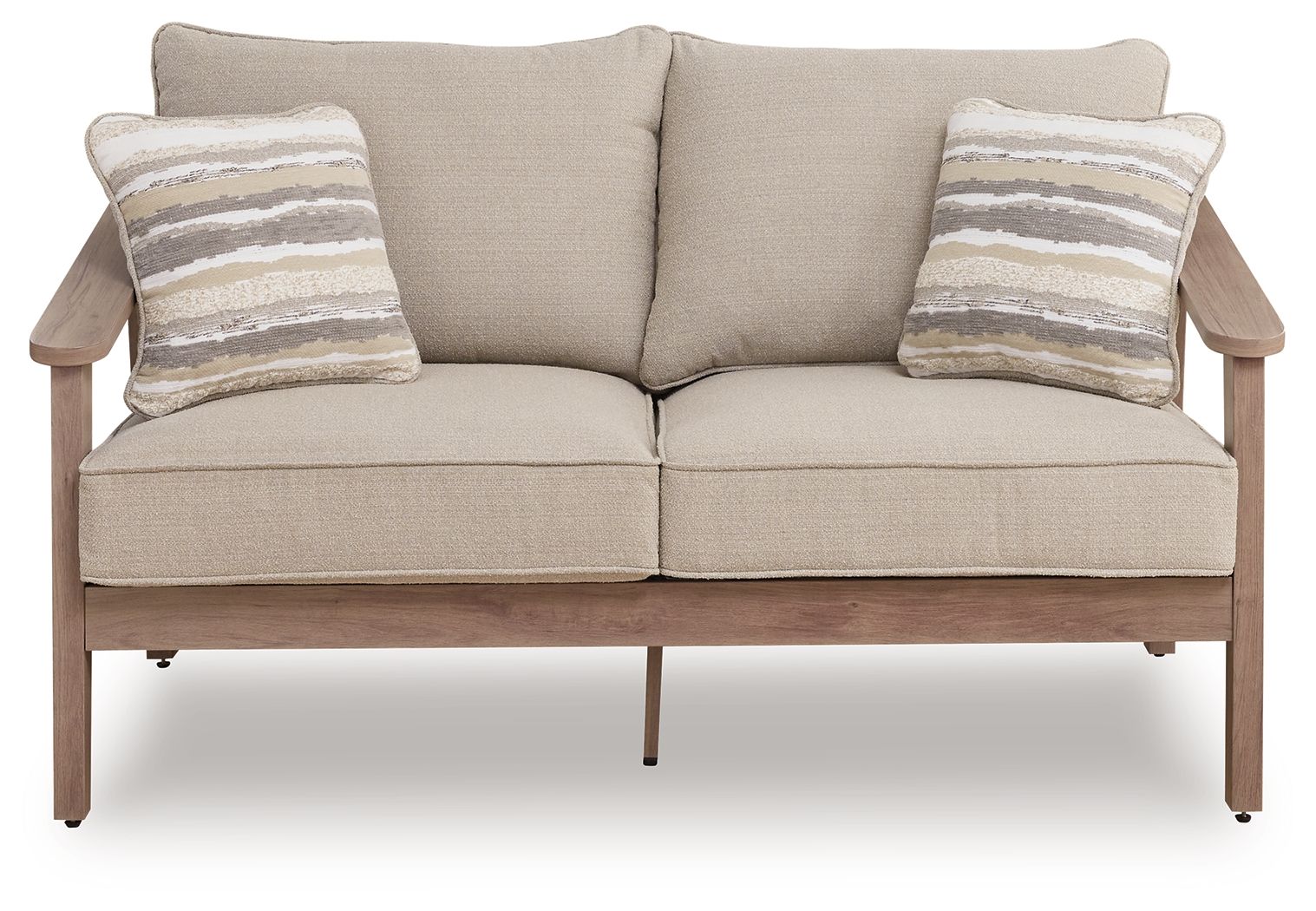 Harmony Headlands - Loveseat With Cushion - Natural / Gray - Urban Living Furniture (Los Angeles, CA)