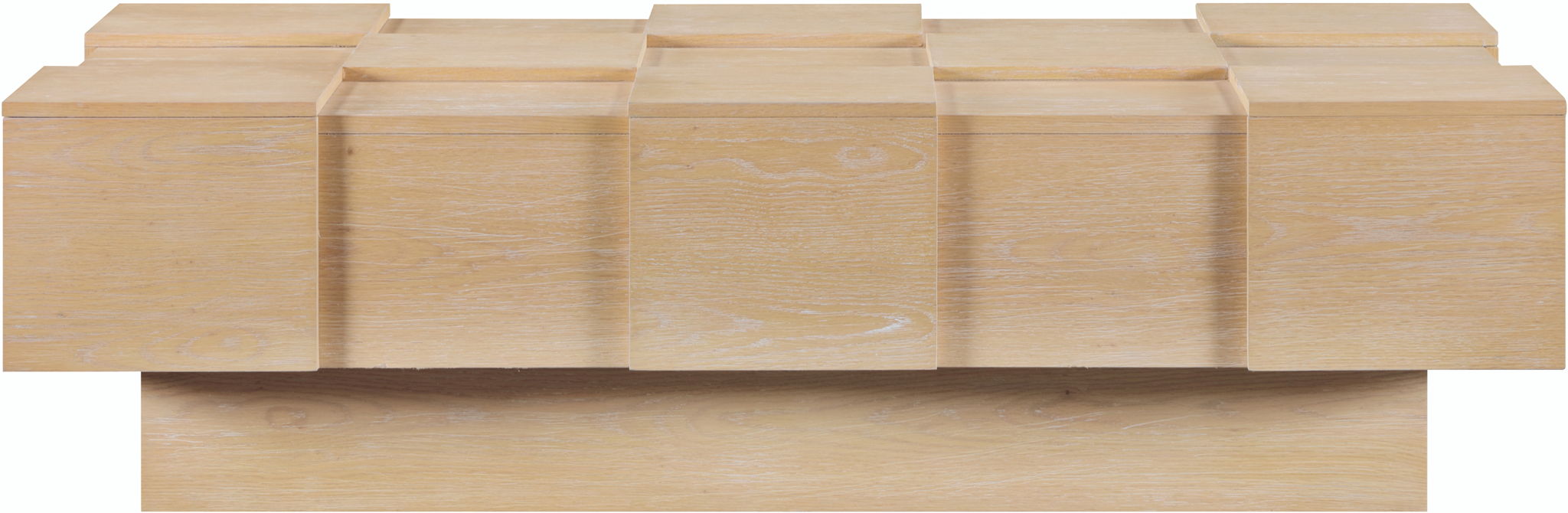 Anzio - Oak Veneer Coffee Table - Urban Living Furniture (Los Angeles, CA)