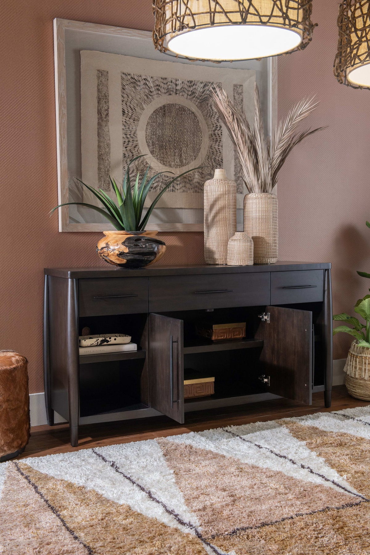 Koko - Acacia Wood Sideboard - Minx