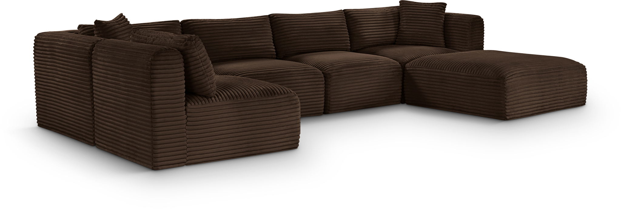 Shaggy - 6 Piece Modular U-Shaped Sectional - Urban Living Furniture (Los Angeles, CA)