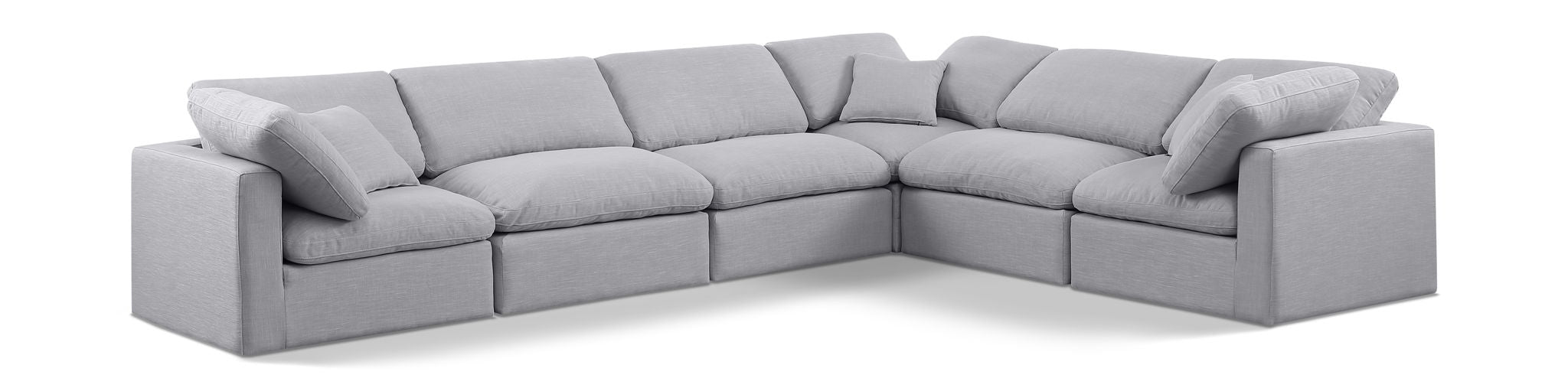 Indulge - Linen 6 Piece Modular Corner Sectional - Urban Living Furniture (Los Angeles, CA)