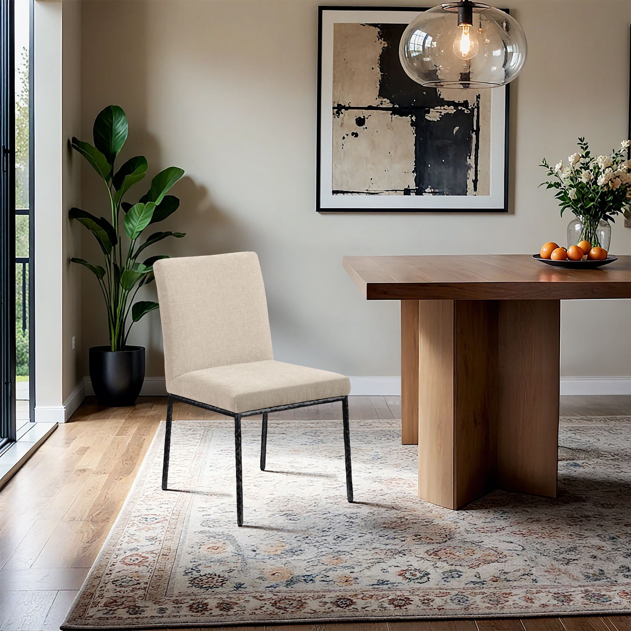 Reeves - Dining Side Chair (Set of 2) - Black Base - Urban Living Furniture (Los Angeles, CA)