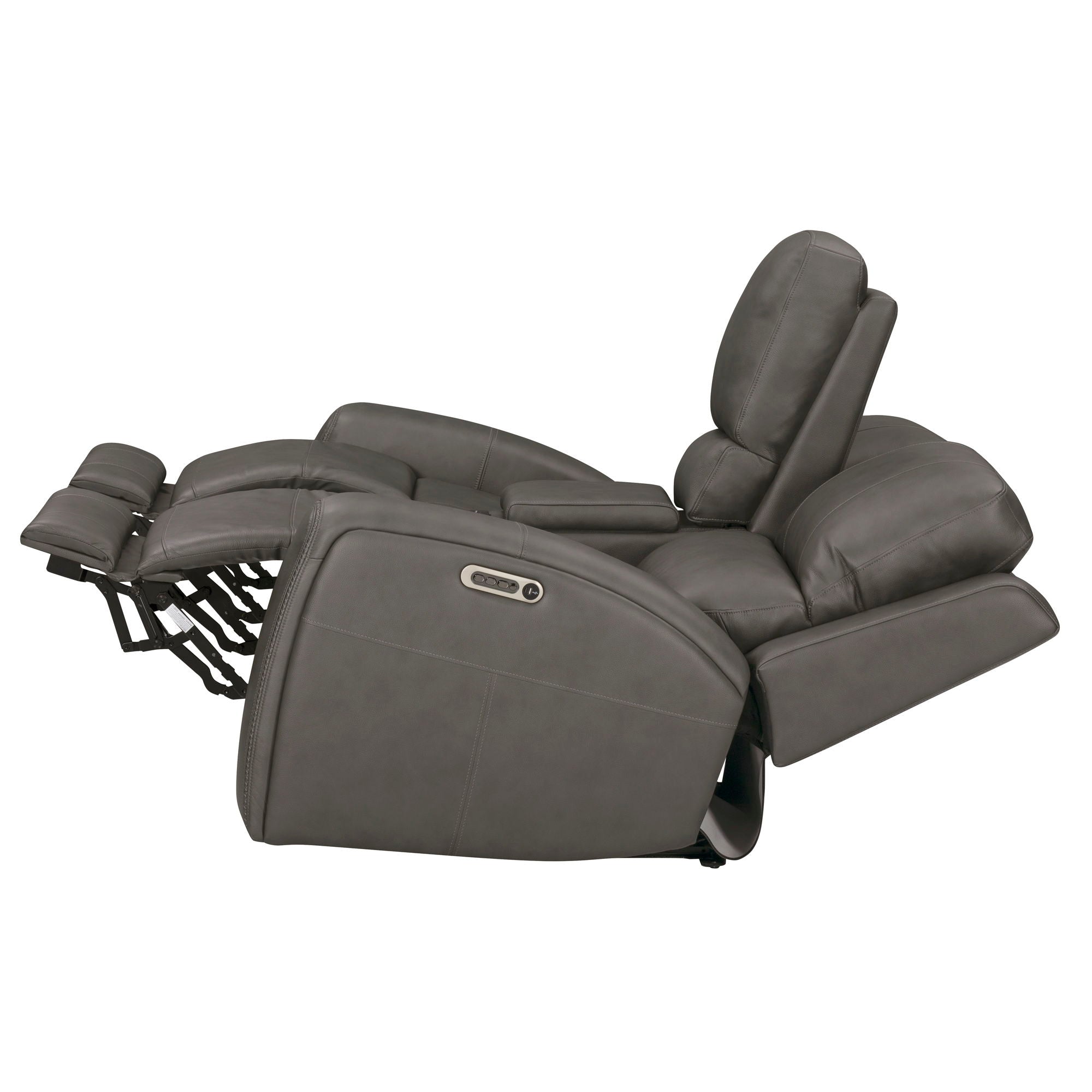 Belmont - Zero Gravity Power Reclining Tilt Console Loveseat P3 - Autumn Fog - Urban Living Furniture (Los Angeles, CA)