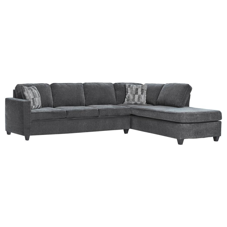 Mccord - Chaise, Box 1 of 2 - Dark Gray