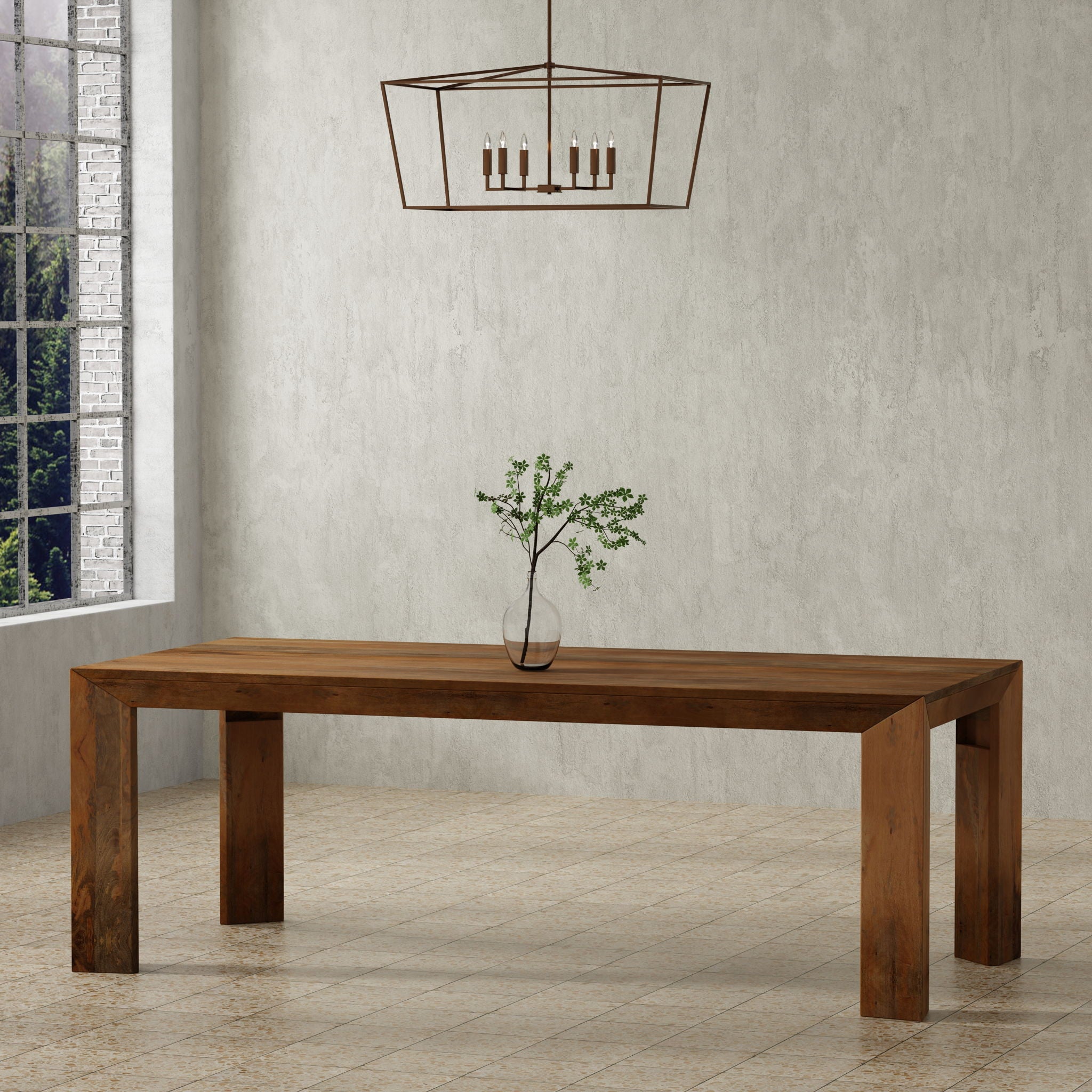 Crossings - Downtown Rectangular Dining Table - Amber - Urban Living Furniture (Los Angeles, CA)