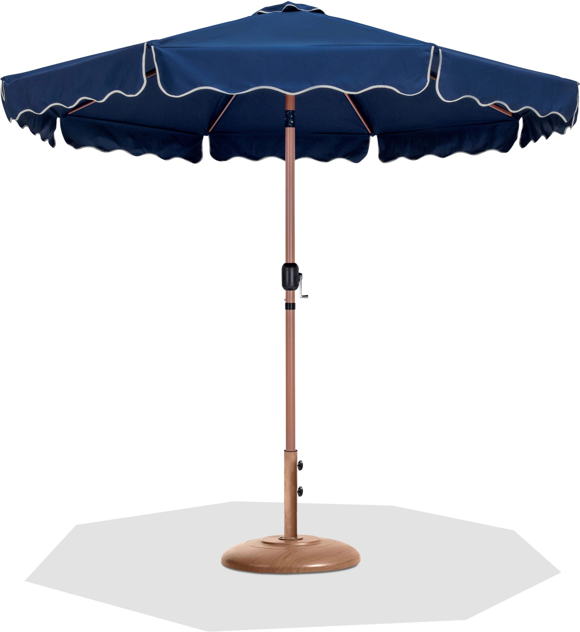 Amalfi - Patio Umbrella - Light Brown Base / Light Brown Pole - Urban Living Furniture (Los Angeles, CA)