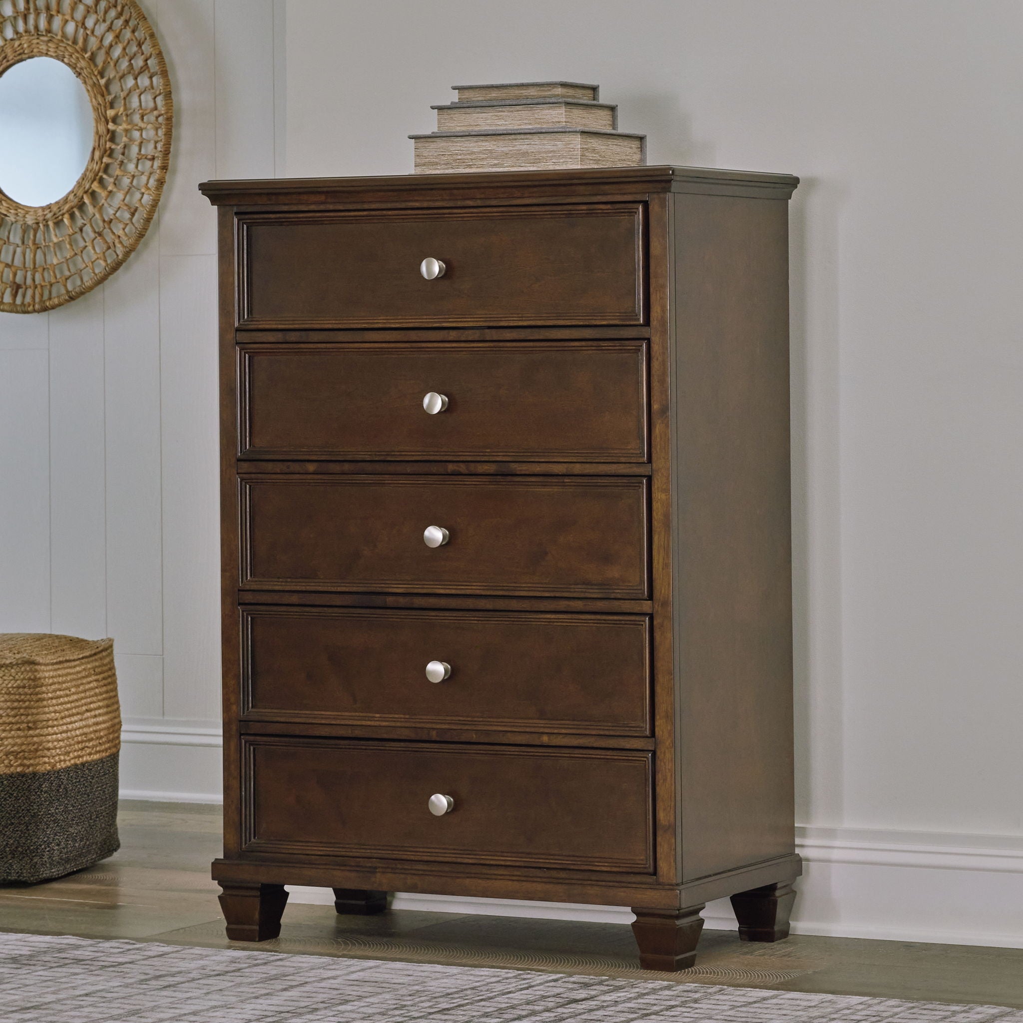 Danabrin - Brown - Five Drawer Chest - Urban Living Furniture (Los Angeles, CA)