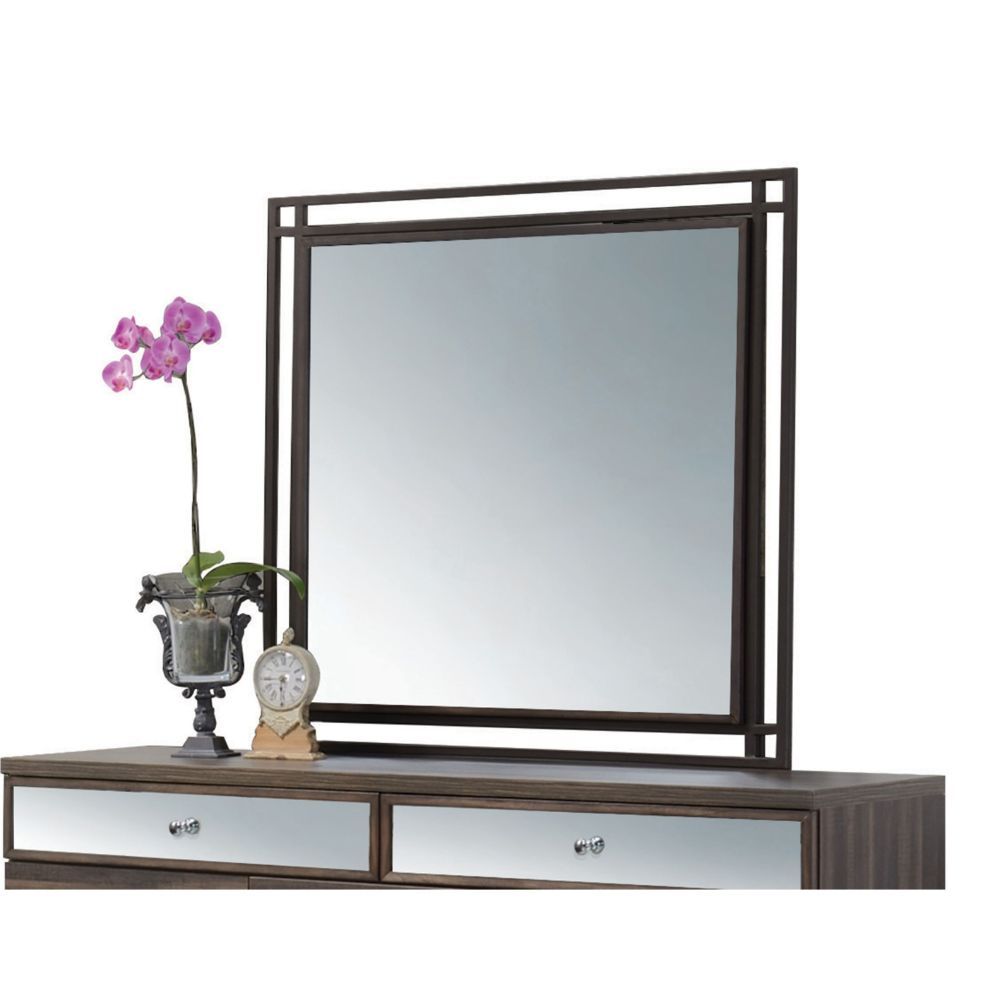 Adrianna - Mirror - Walnut - Urban Living Furniture (Los Angeles, CA)