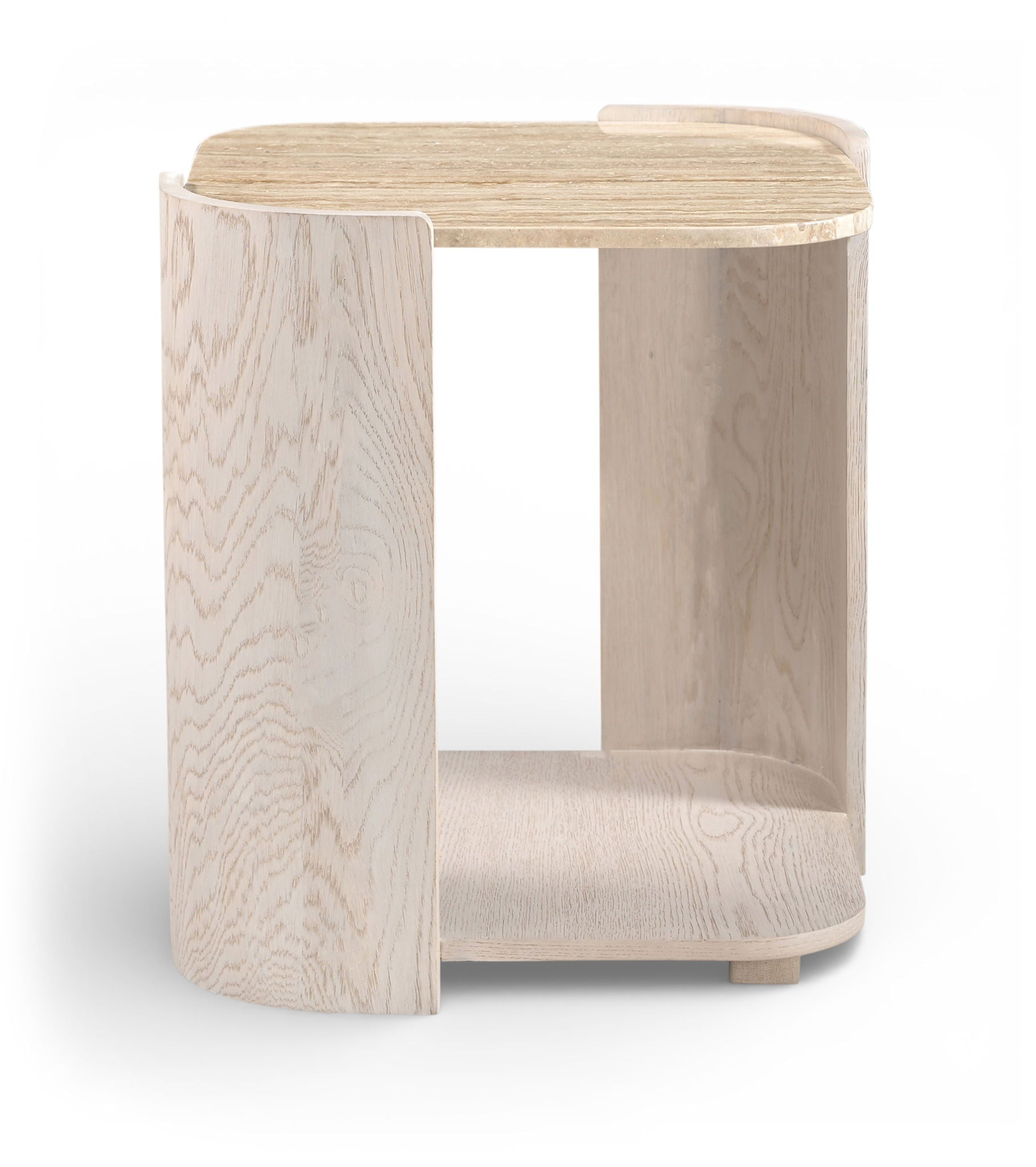 Calabria - Marble And Oak Wood Table - Urban Living Furniture (Los Angeles, CA)