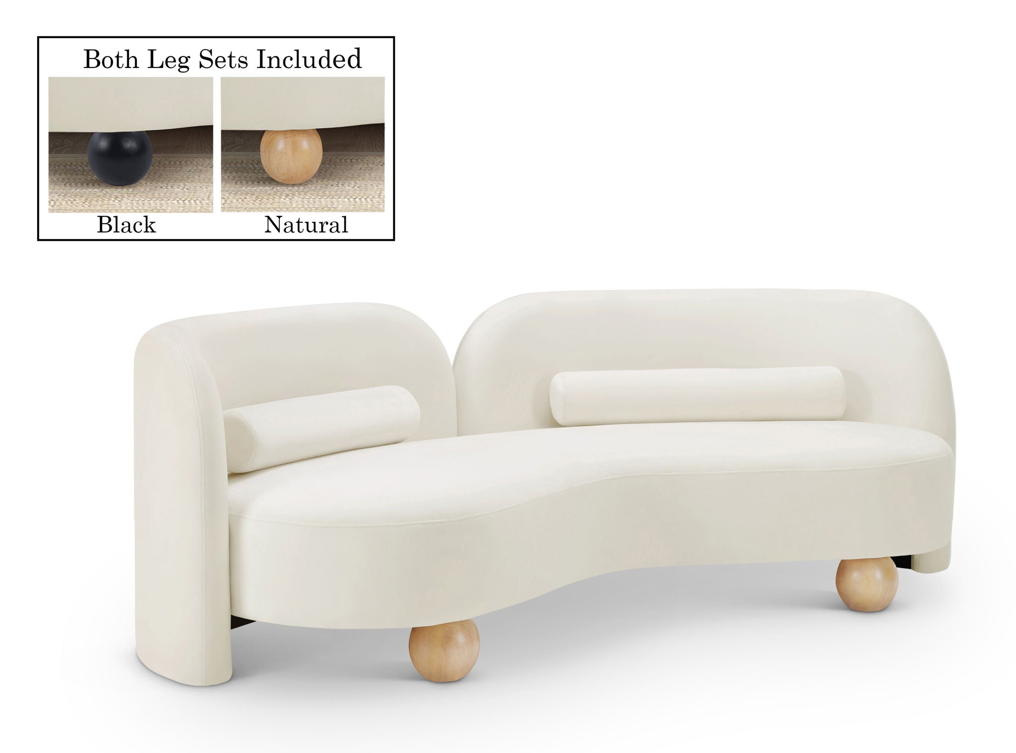 Daphne - Velvet Sofa - Urban Living Furniture (Los Angeles, CA)