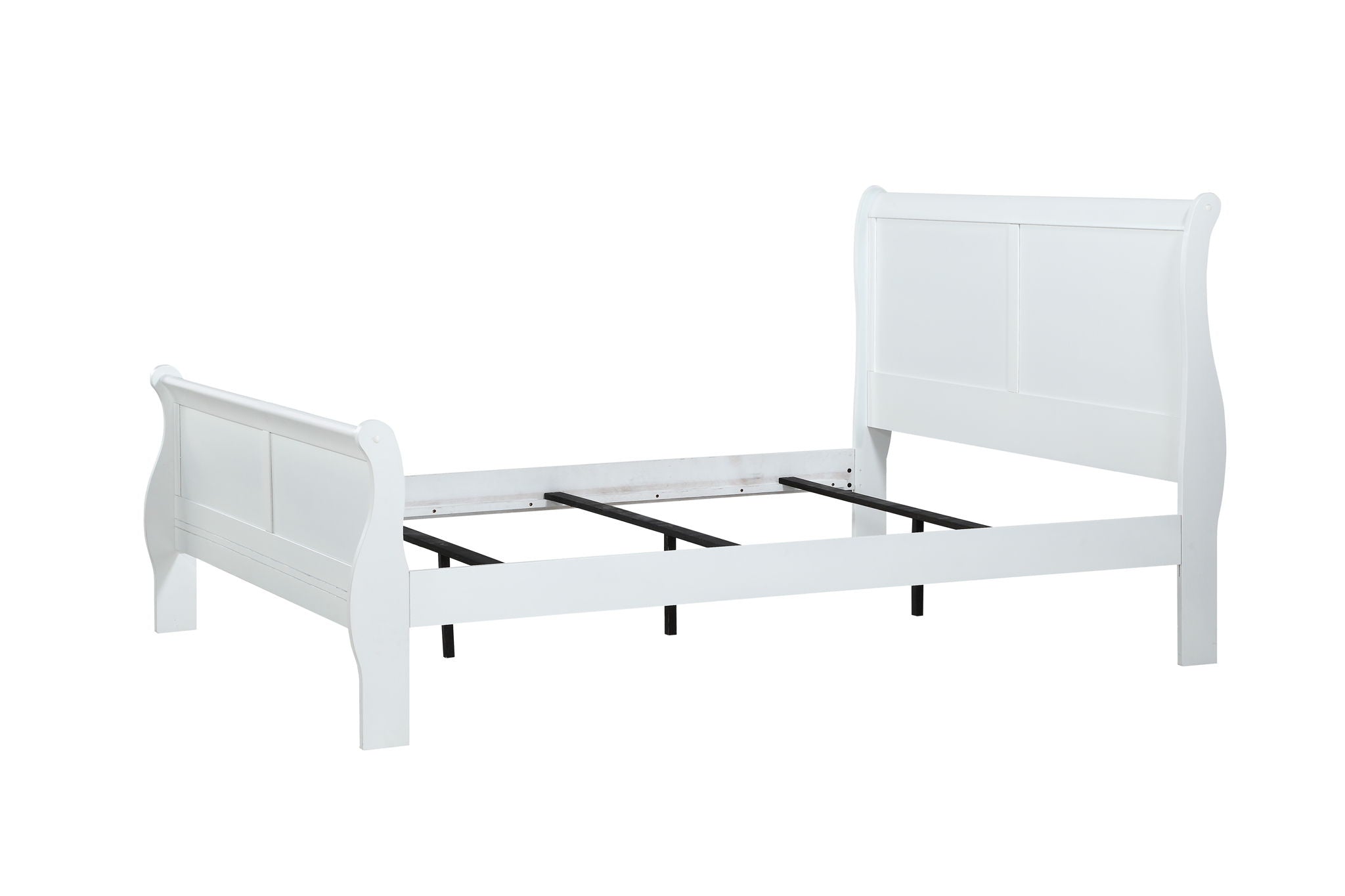 Louis Philip - California King Bed - White - Urban Living Furniture (Los Angeles, CA)