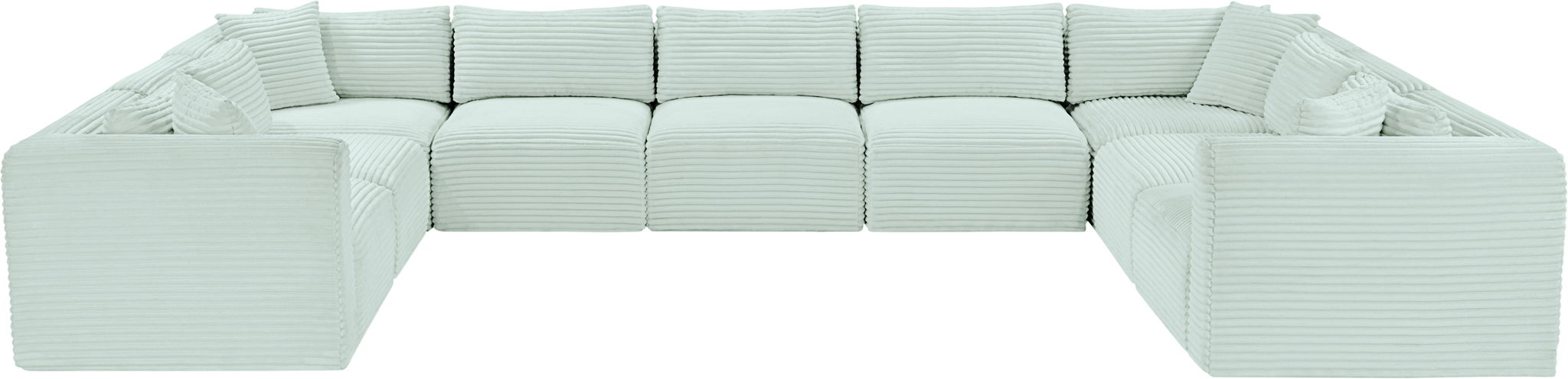 Shaggy - 9 Piece Modular U-Shaped Sectional - Urban Living Furniture (Los Angeles, CA)