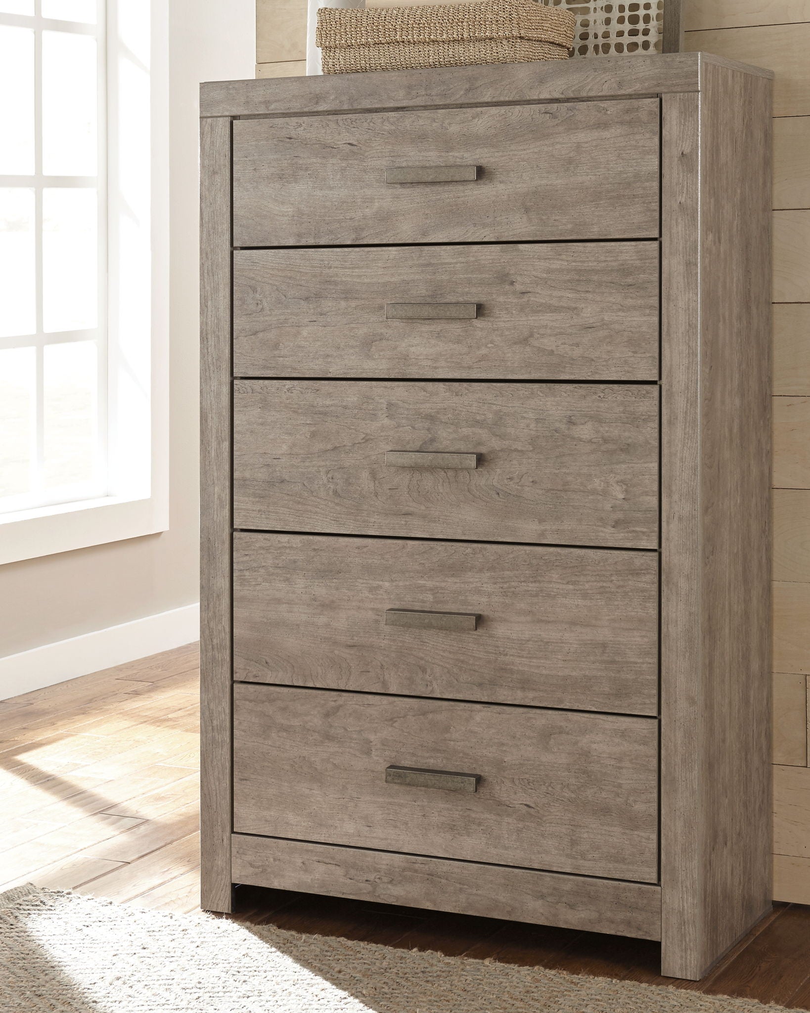 Culverbach - Gray - Five Drawer Chest - Urban Living Furniture (Los Angeles, CA)