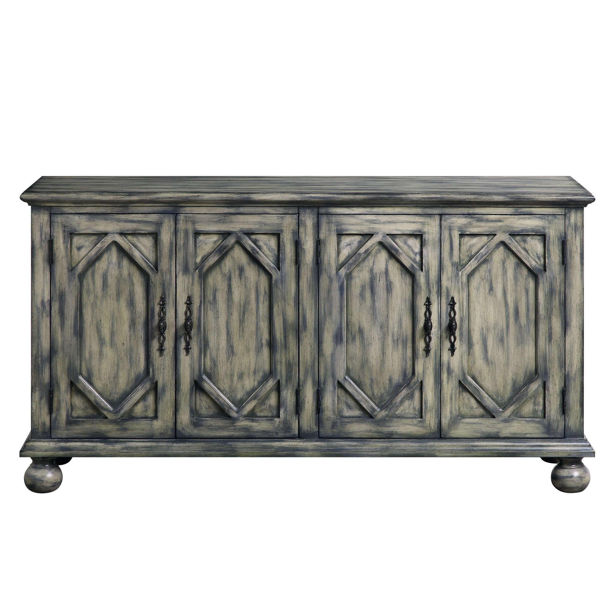 Pavan - Console Cabinet - Rustic Gray - Urban Living Furniture (Los Angeles, CA)