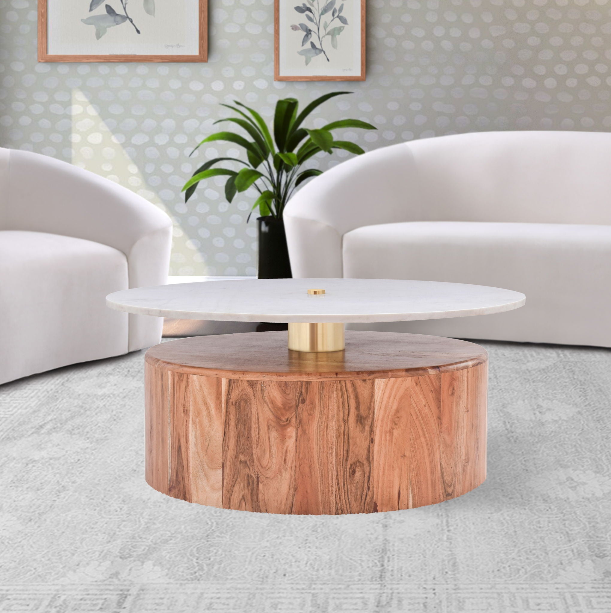 Stonewood - Coffee Table - Acacia Wood - Urban Living Furniture (Los Angeles, CA)