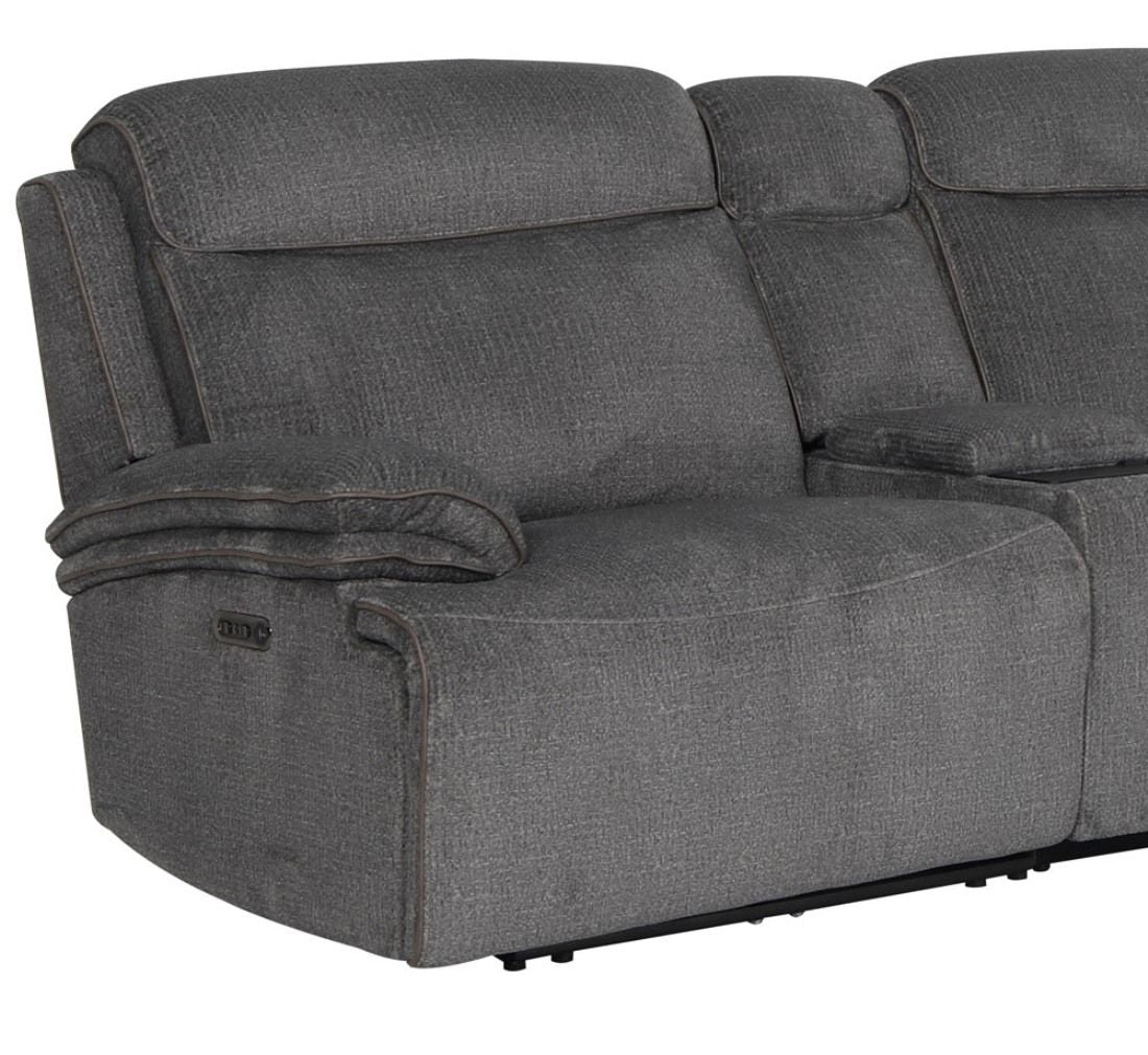 Alpine - Power Left Arm Facing Zero Gravity Recliner - Midnight - Urban Living Furniture (Los Angeles, CA)