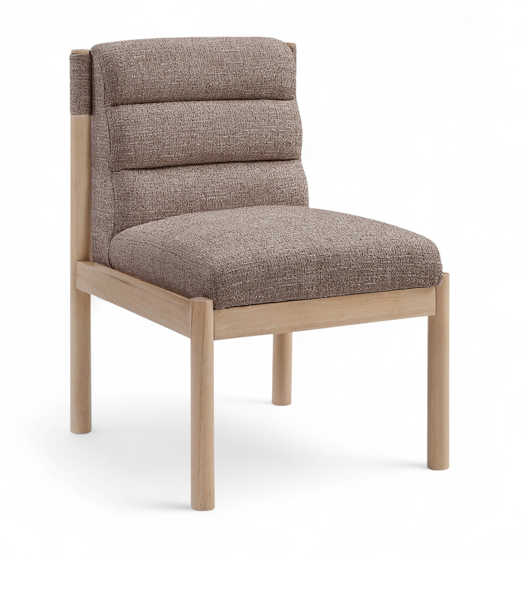 Eloura - Linen Textured Fabric Upholstered Dining Chair (Set of 2) - Urban Living Furniture (Los Angeles, CA)