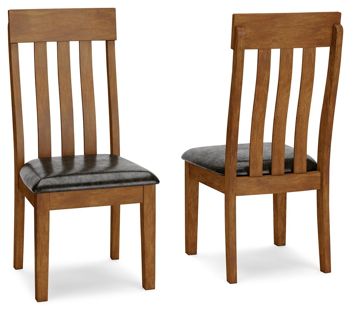 Ralene - Dining UPH Side Chair (Set of 2) - Medium Brown - Urban Living Furniture (Los Angeles, CA)