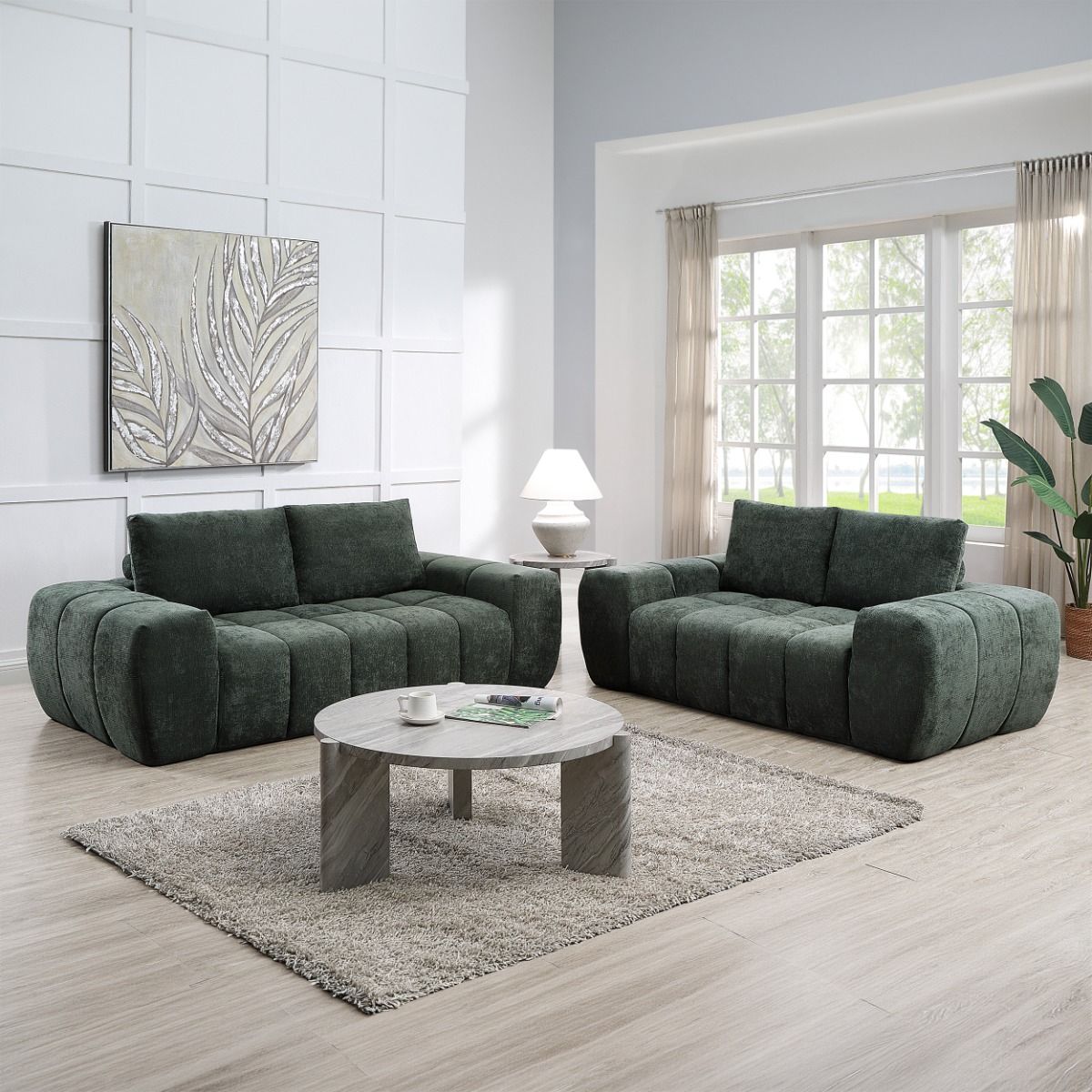Medwin - Loveseat - Green - Urban Living Furniture (Los Angeles, CA)