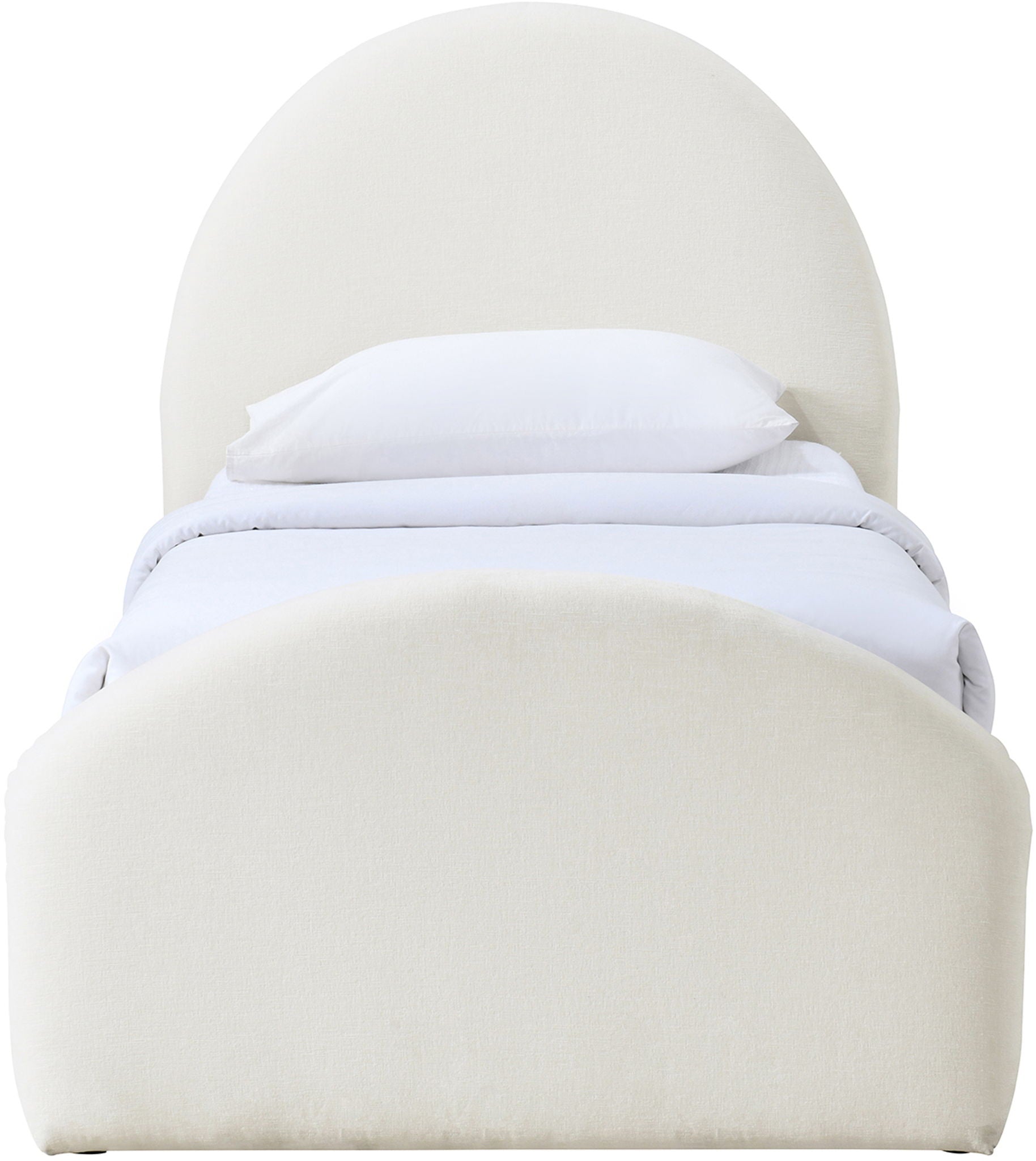 Andaz - Chenille Fabric Upholstered Bed