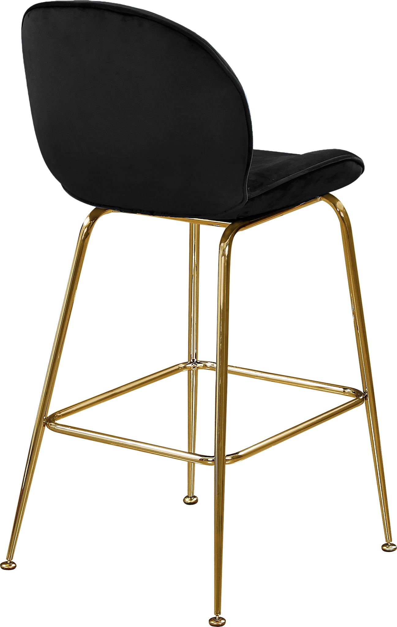 Paris - Stool with Gold Legs (Set of 2) - Urban Living Furniture (Los Angeles, CA)