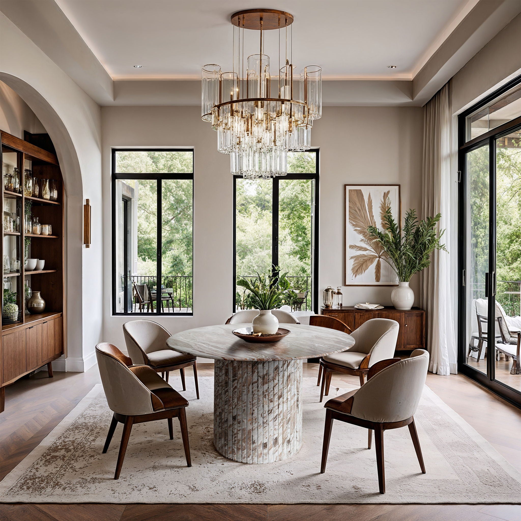 Genoa - Marble Dining Table - Urban Living Furniture (Los Angeles, CA)