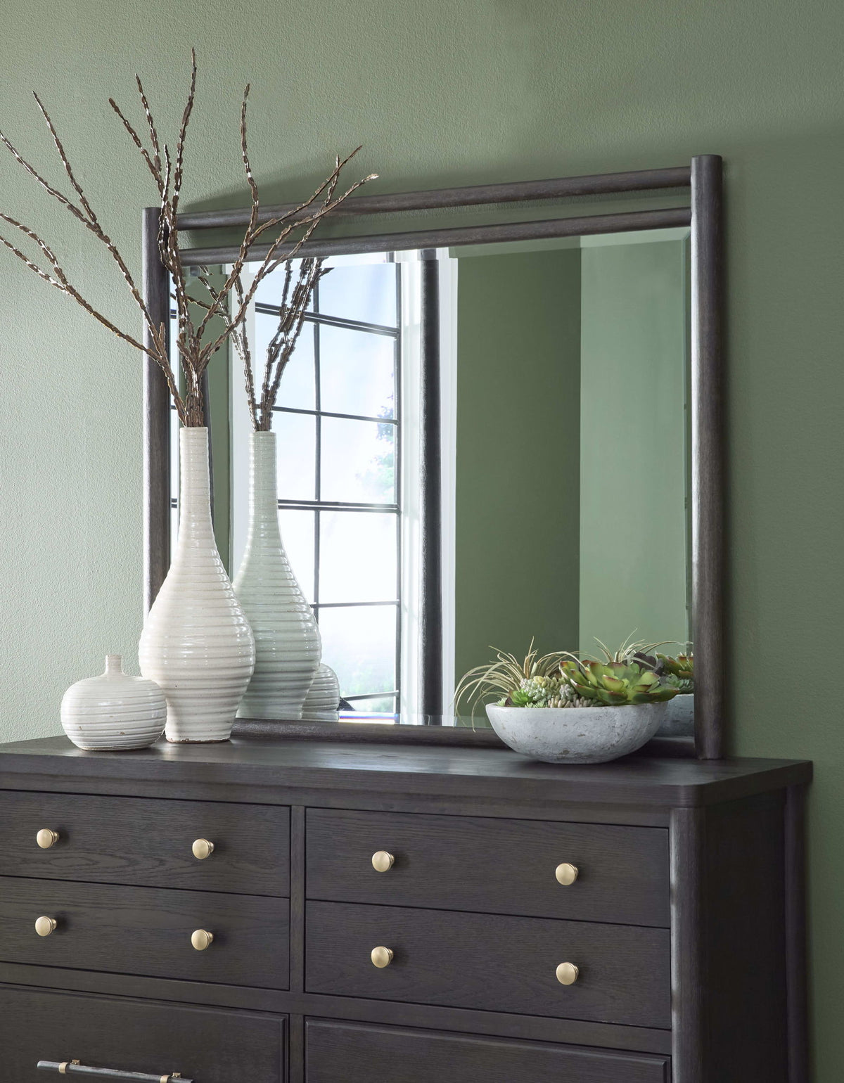 Rockport - Wall Or Dresser Mirror - Yin