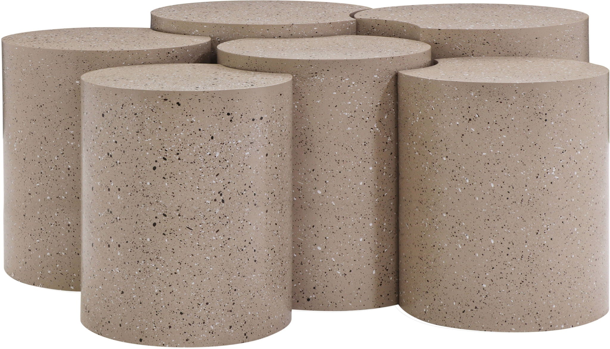 Dimple - 20" 6 Piece Modular Coffee Table - Terazzo Finish - Urban Living Furniture (Los Angeles, CA)