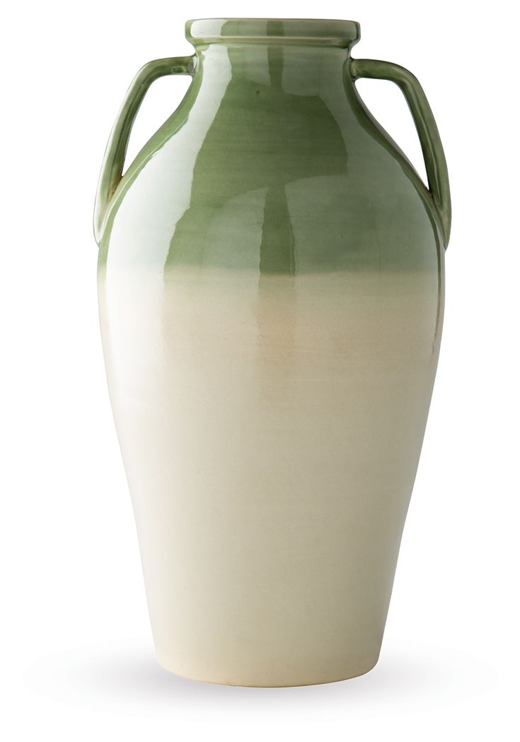 Andorbury - Vase - Green / Beige - Urban Living Furniture (Los Angeles, CA)