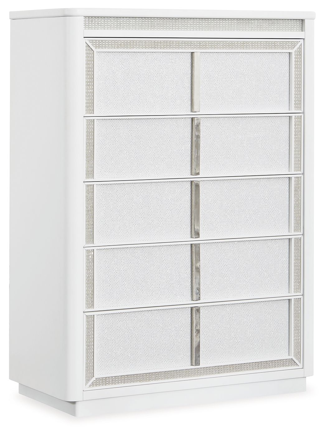 Chalanna - White - Five Drawer Chest - Urban Living Furniture (Los Angeles, CA)